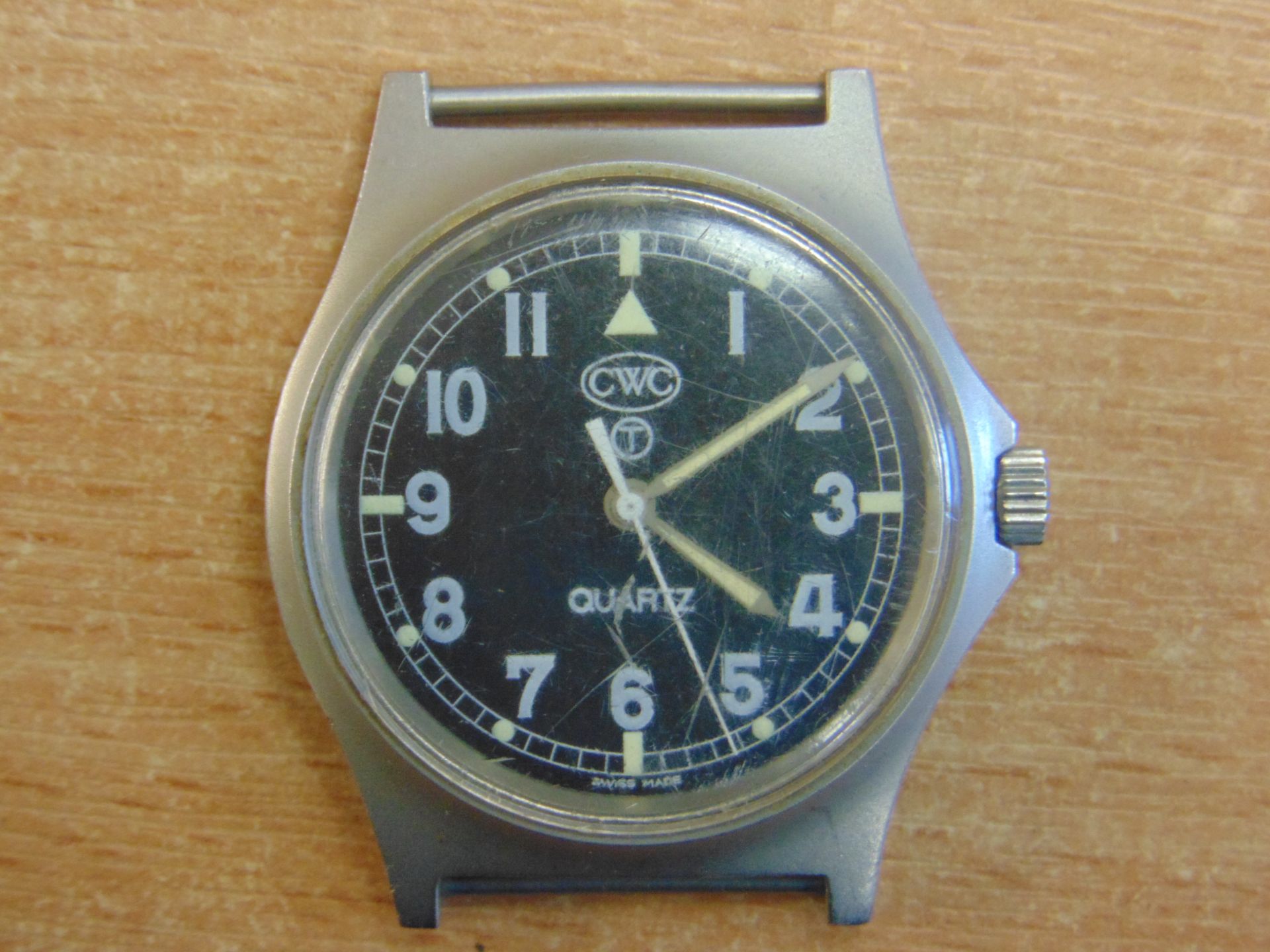 CWC W10 BRITISH ARMY SERVICE WATCH NATO MARKS DATE 1991 *GULF WAR* - Image 3 of 7