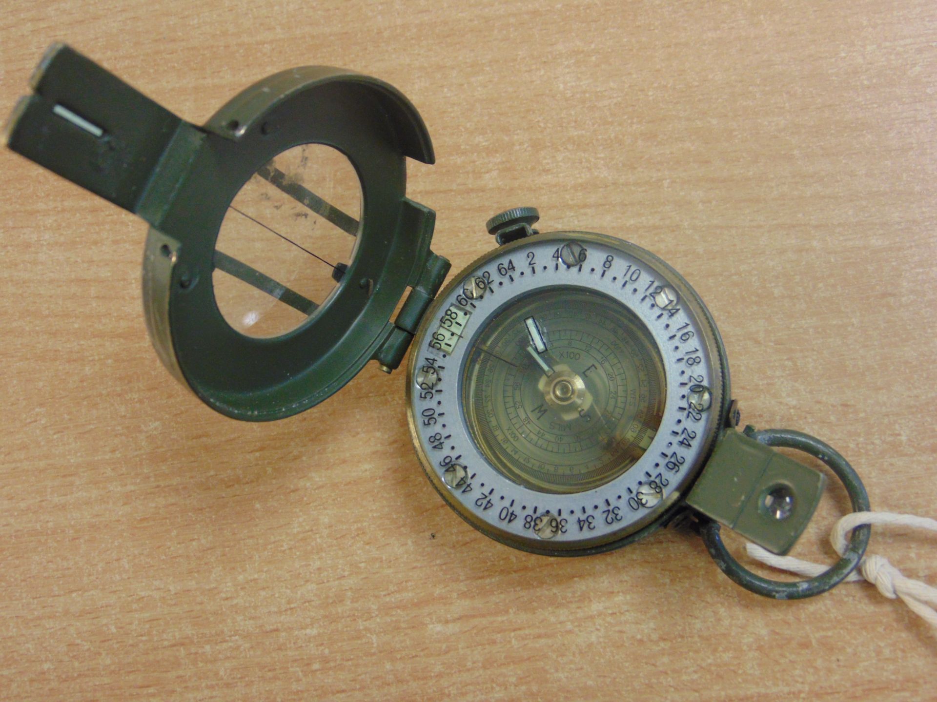 STANLEY LONDON BRITISH ARMY PRISMATIC COMPASS NATO MARKS IN MILS - Image 2 of 7