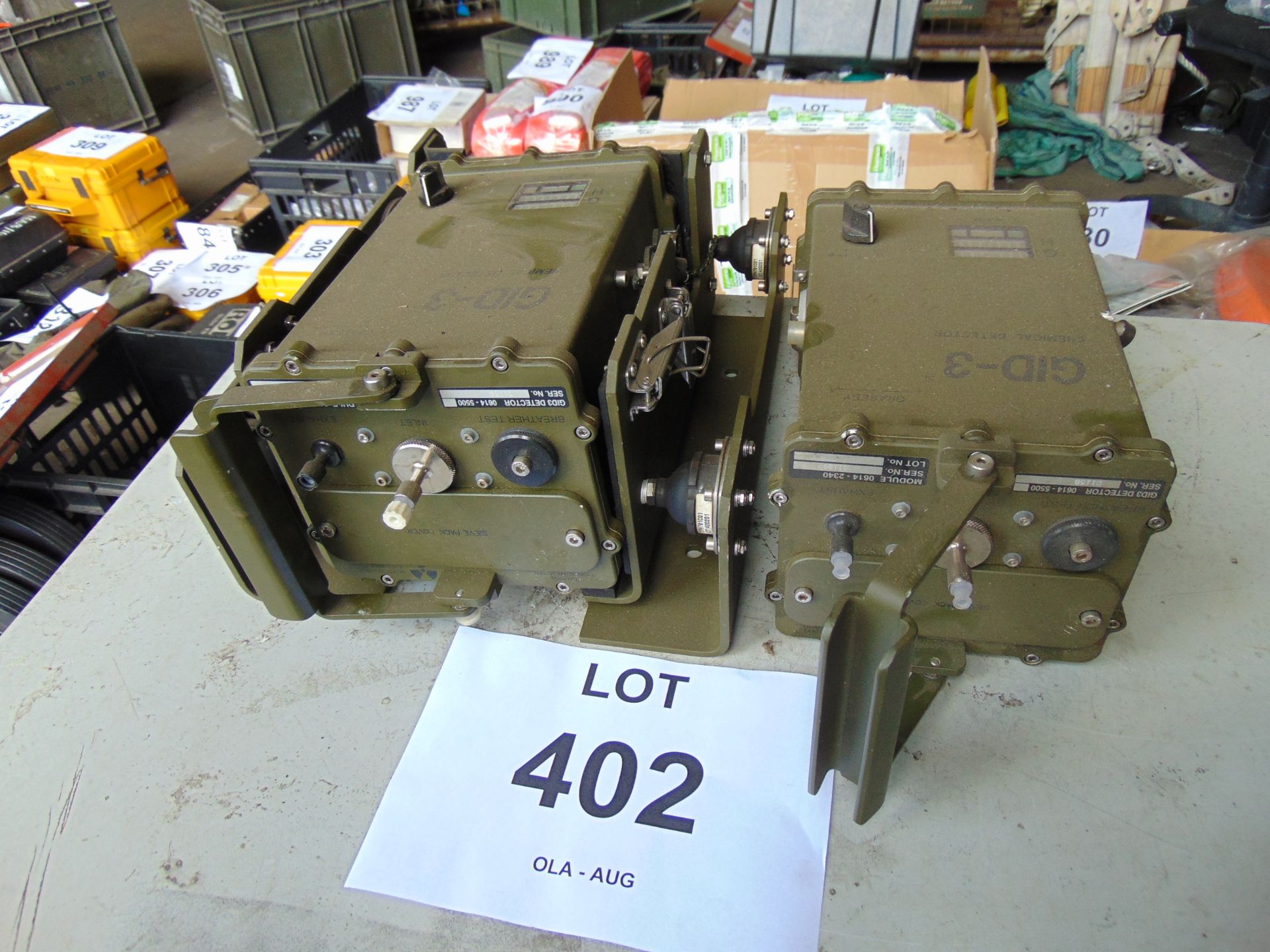 2x GID-3 Detector and Mounting Bracket Unissued - Image 2 of 7