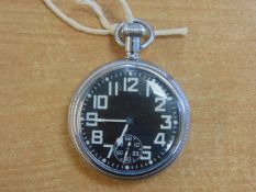 WALTHAM NON LUMINOUS 0552 ROYAL NAVY DECK WATCH ISSUED ONLY TO NUCLEAR SUBMARINE CREW SN. 9073