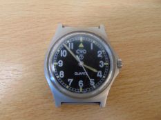 CWC W10 British Army service watch Nato marks date 2005 water resistant to 5 ATM