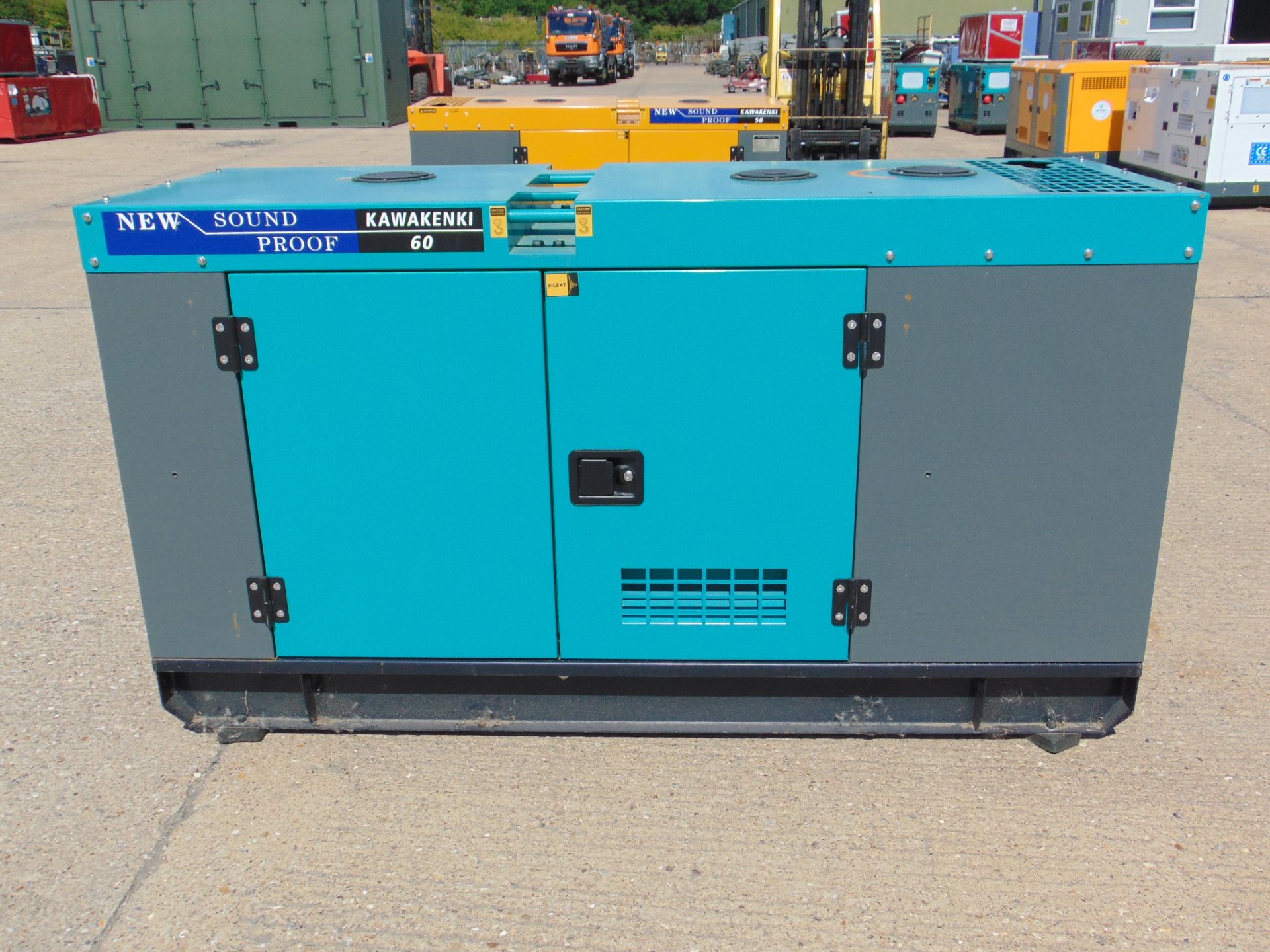 2022 UNISSUED 60 KVA 3 Phase Silent Diesel Generator Set