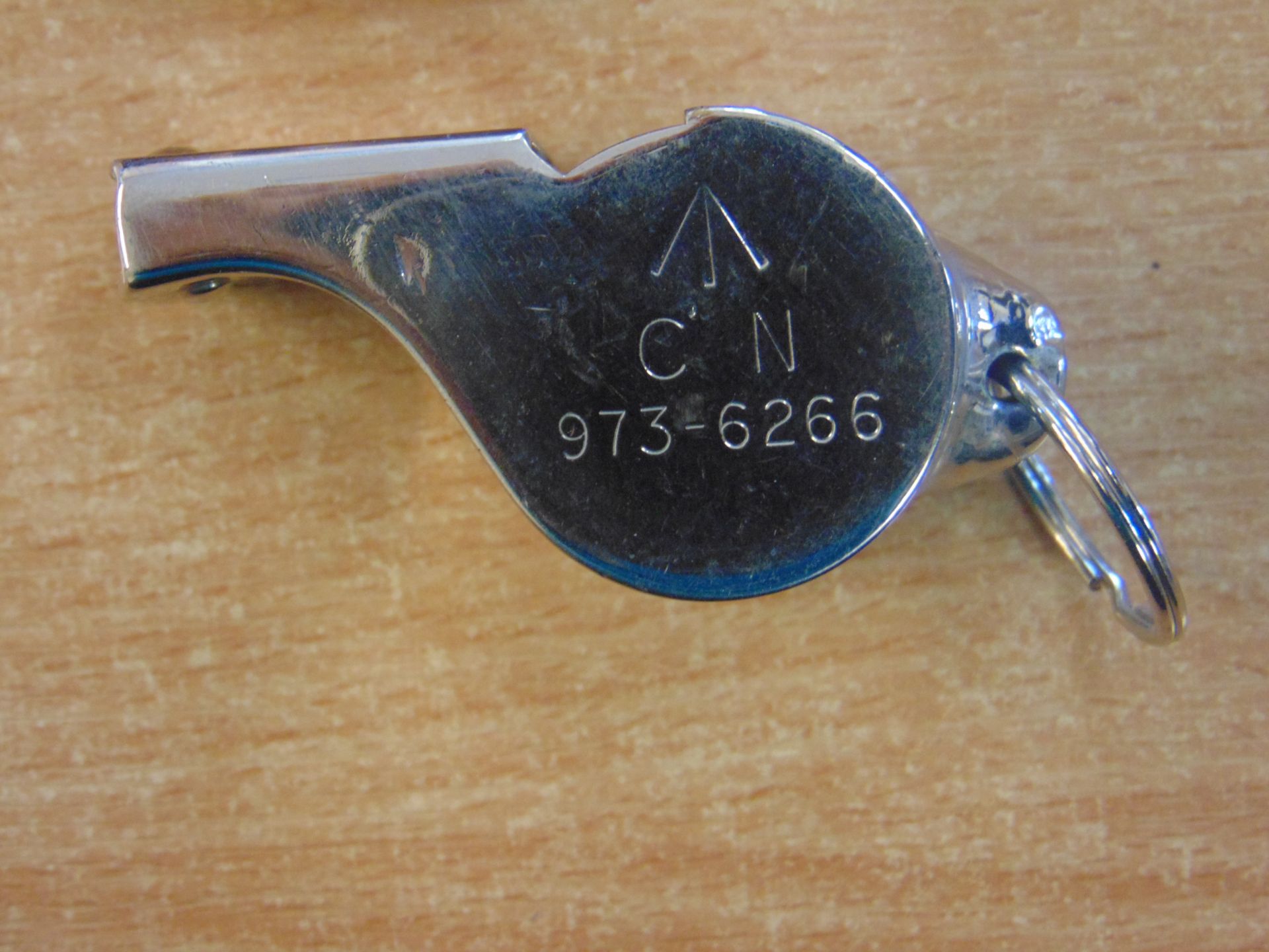 2X ACME THUNDER BRITISH ARMY SERVICE WHISTLE. BROAD ARROW MARKED - Image 2 of 5