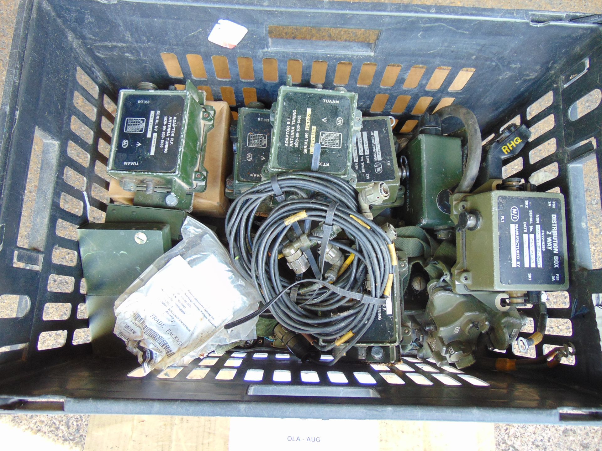 Clansman Radio Boxes, Cables etc - Image 4 of 4