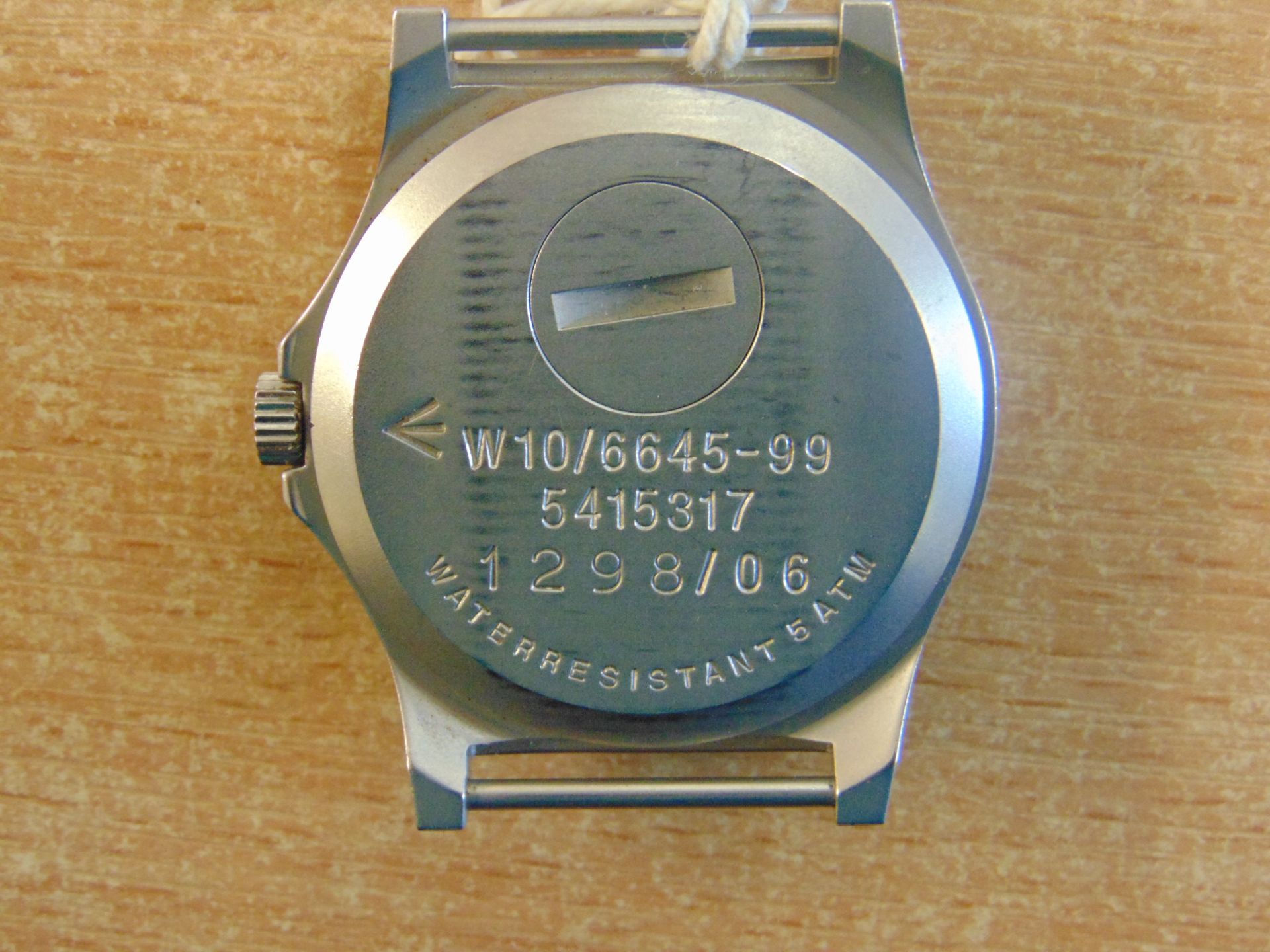 CWC W10 BRITISH ARMY SERVICE WATCH NATO MARKS WATER RESISTANT TO 5 ATM DATE 2006 - Bild 3 aus 6