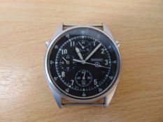 Seiko Gen 2 Pilots Chrono (with date), RAF Tornado force issue Nato marks Date 1993,
