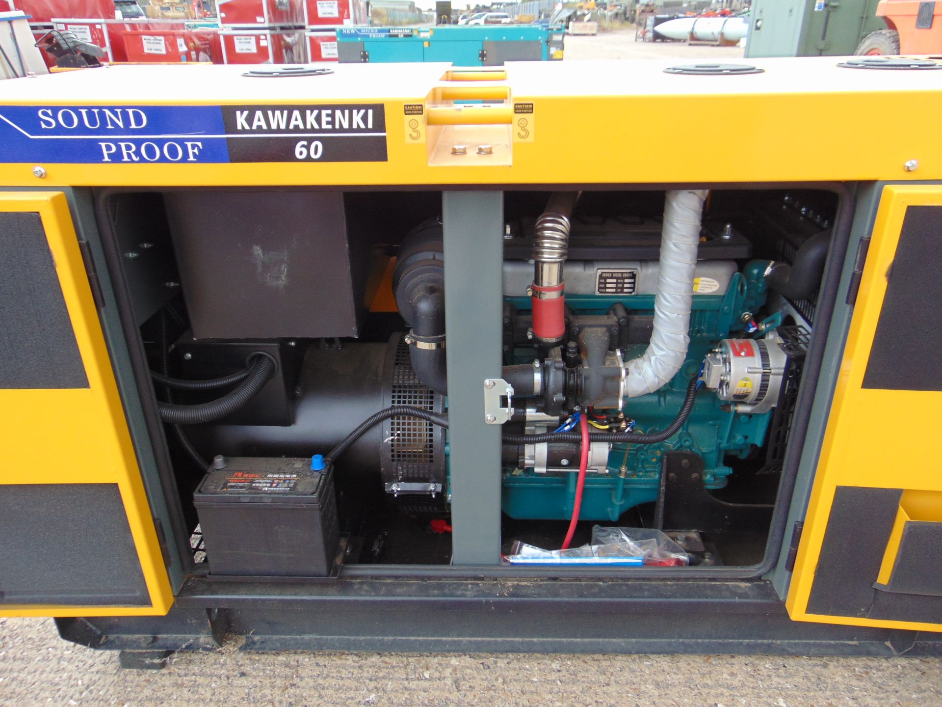 2022 UNISSUED 60 KVA 3 Phase Silent Diesel Generator Set - Image 10 of 17