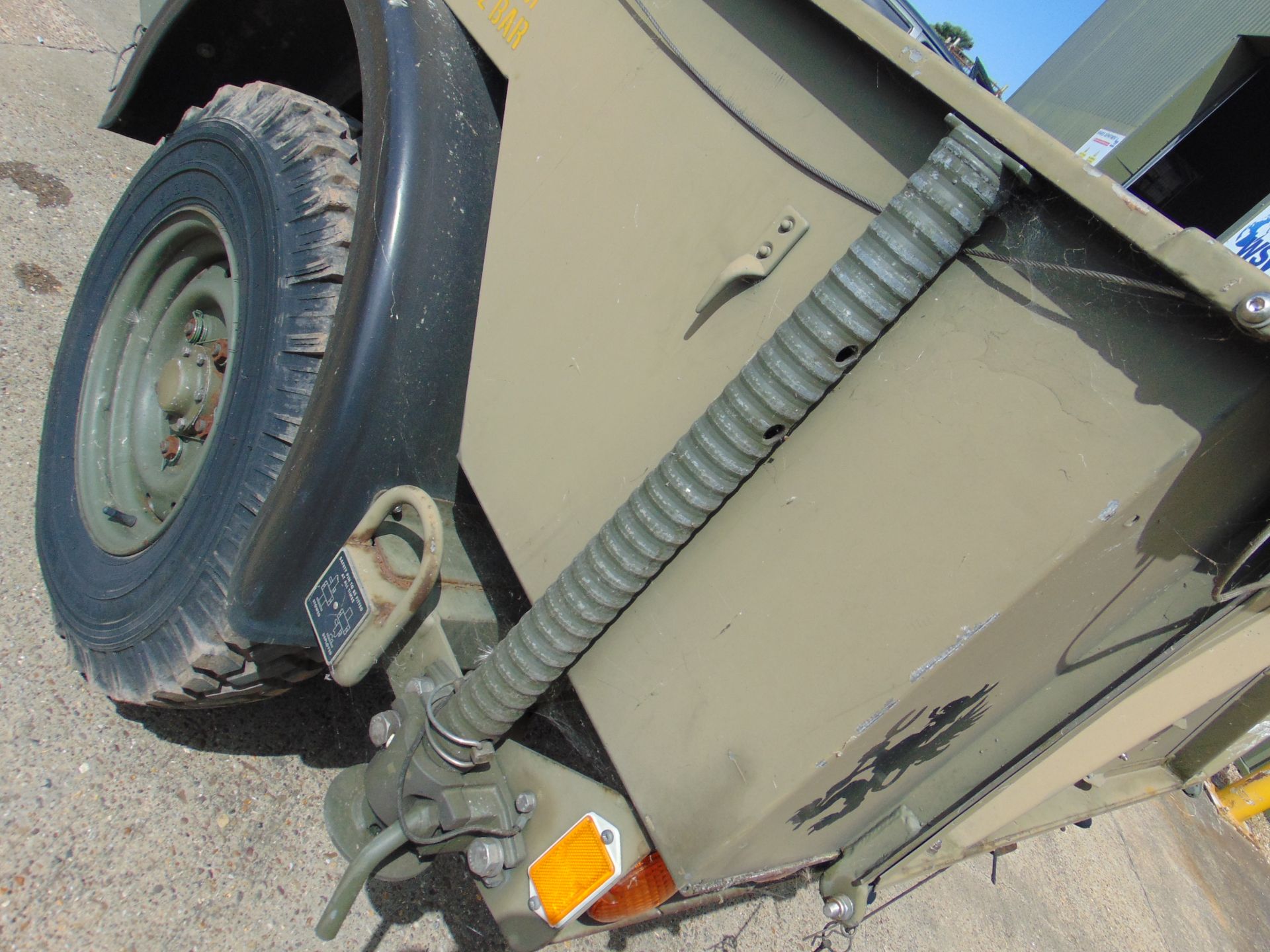 From UK MoD Reserve Stock Penman Trailer GS Light Weight Cargo Land Rover - Image 11 of 15