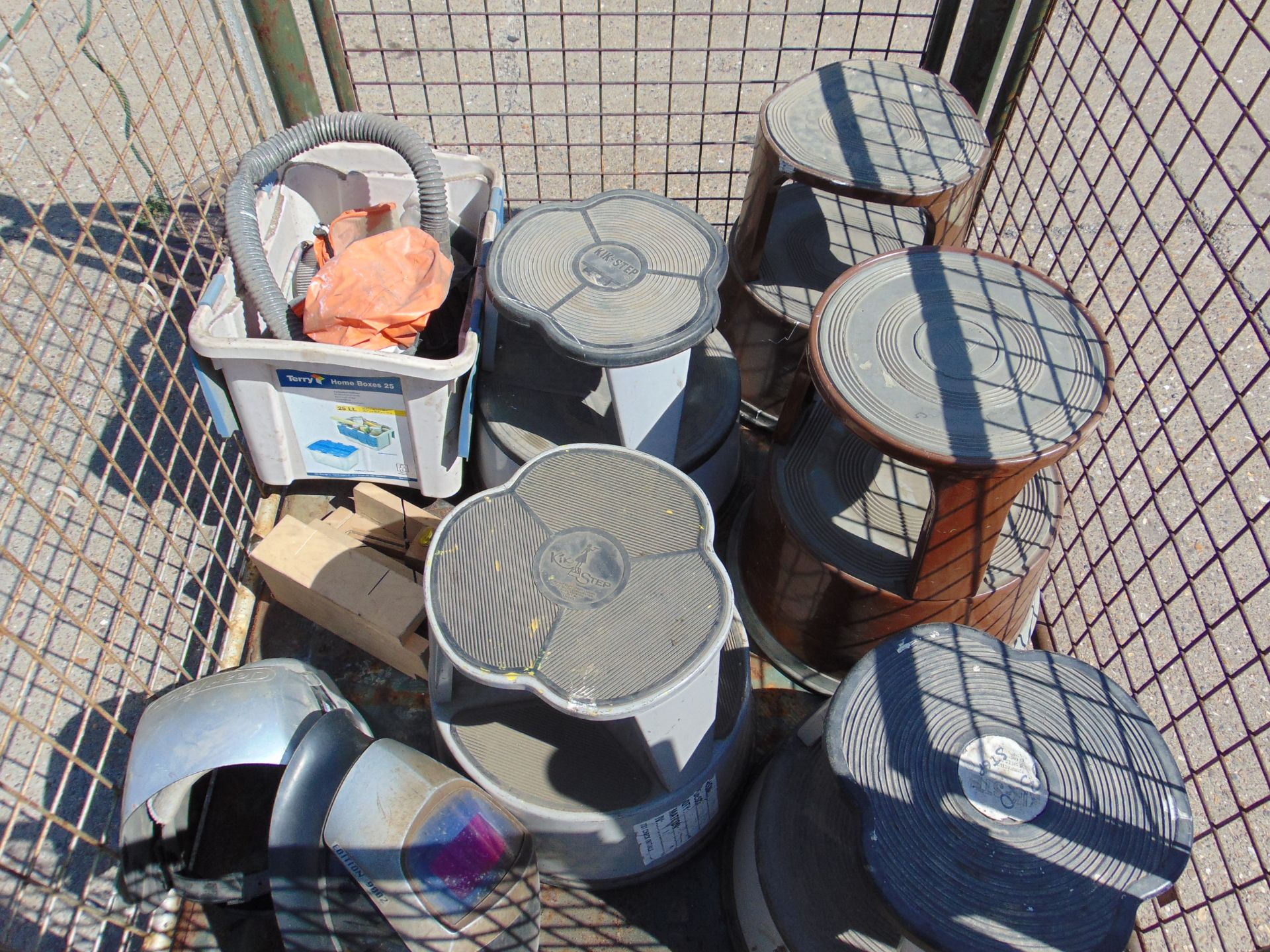 Kick Stools, Welding Masks etc