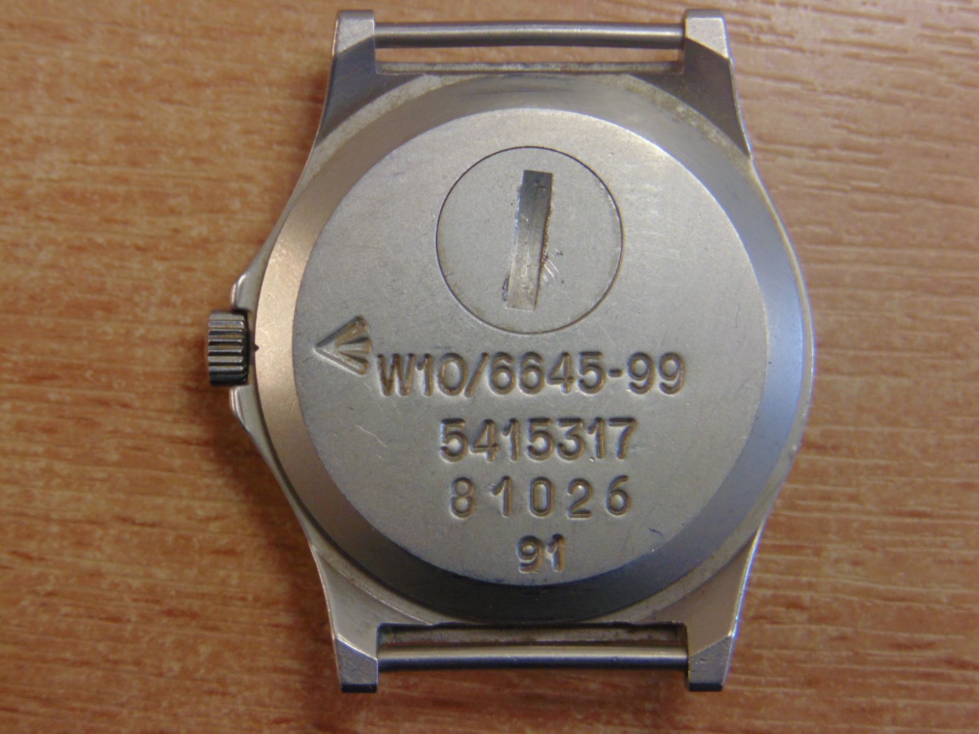 CWC W10 BRITISH ARMY SERVICE WATCH NATO MARKS DATE 1991 *GULF WAR* - Image 5 of 7