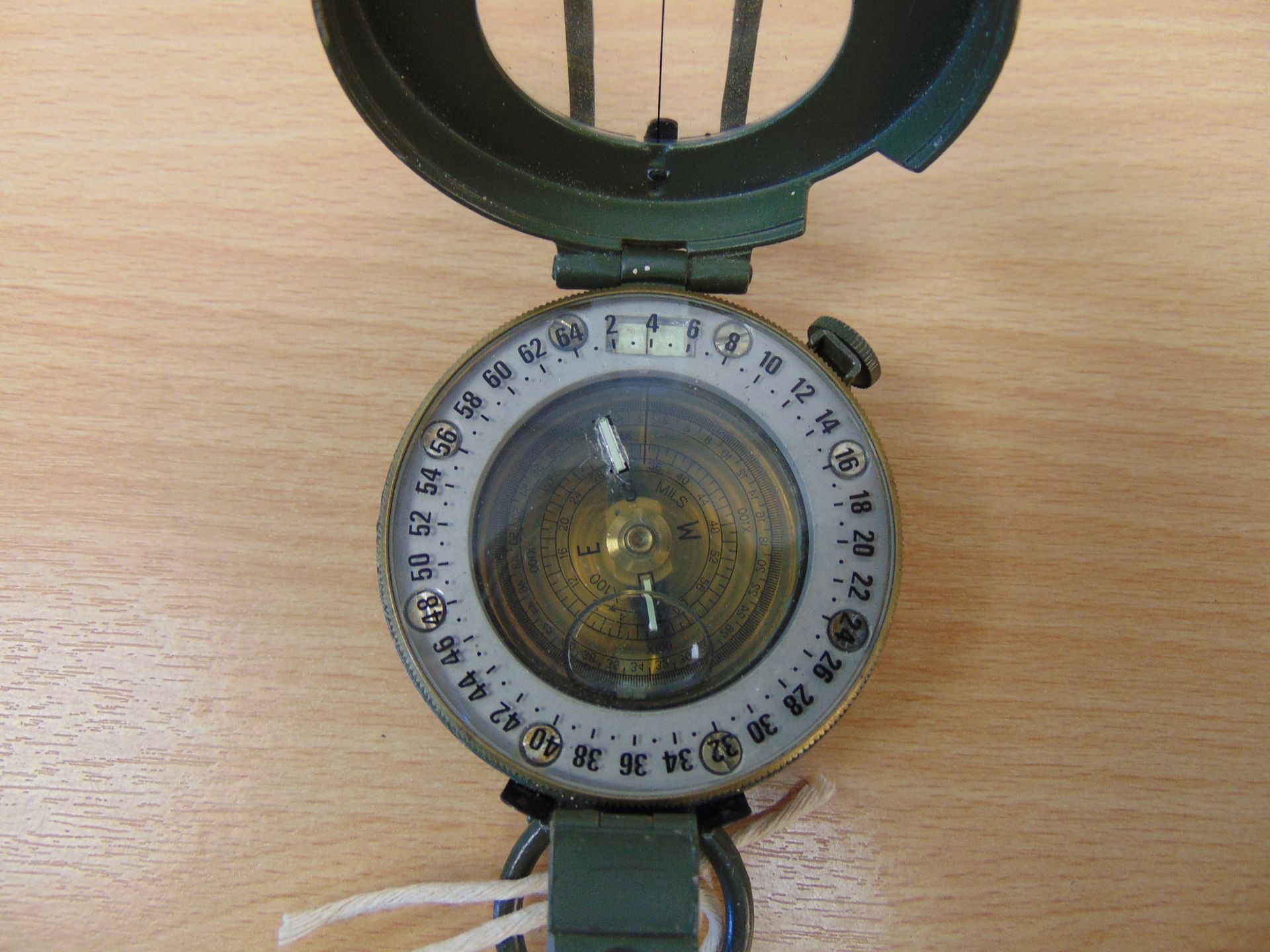 Stanley London British Army Prismatic Compass in mils, Nato marks - Bild 2 aus 4