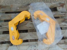 2x Unissued Raptor 3000kg Beam Clamps