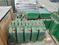 2 Pallets (44 Pcs) Unissued Jerry Cans Dated 1954
