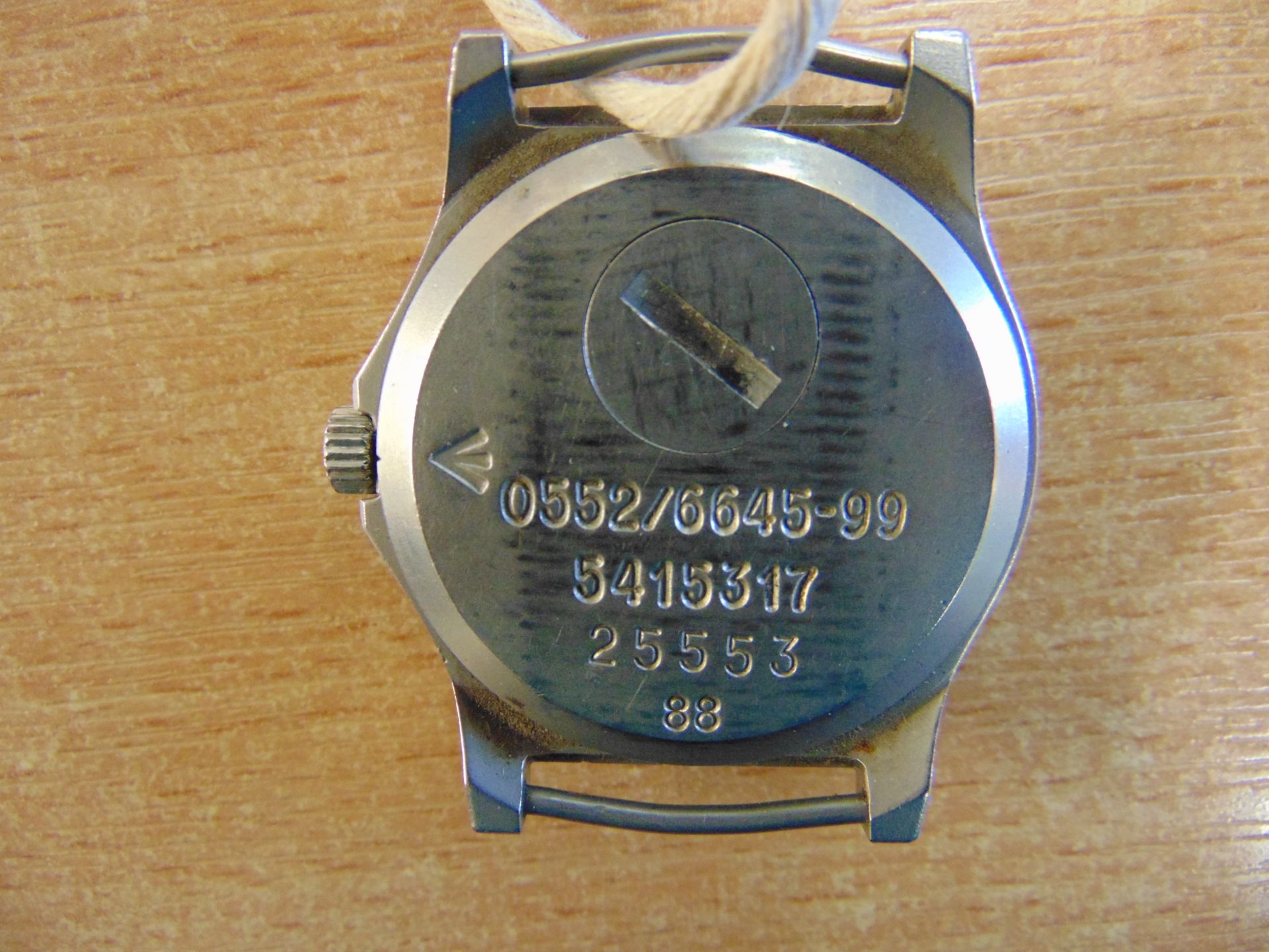 CWC 0552 NAVY/ ROYAL MARINES ISSUE SERVICE WATCH NATO MARKS DATE 1988- GLASS CRACKED - Image 5 of 6