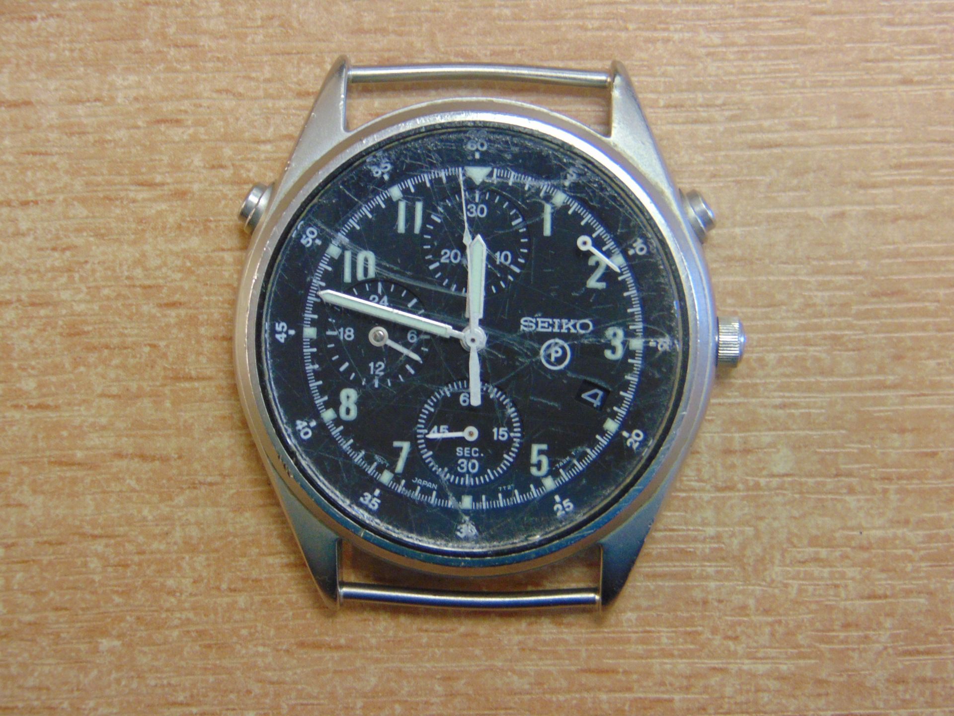 SEIKO GEN 2 PILOTS CHRONO NATO MARKS RAF TORNADO FORCE ISSUE DATE 1996 - Bild 2 aus 7