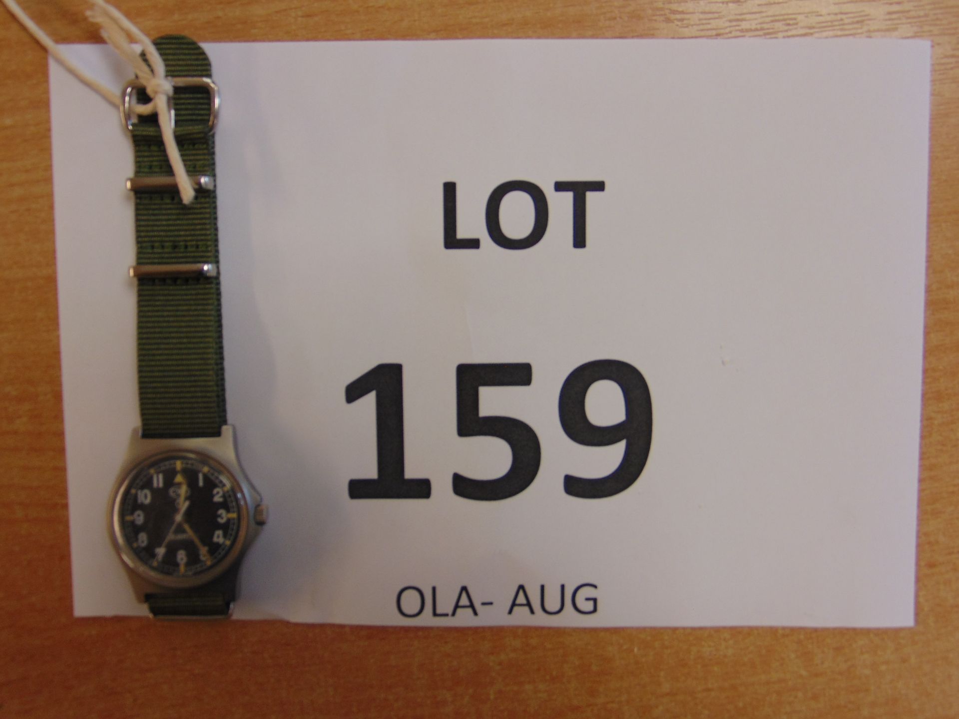 CWC W10 BRITISH ARMY SERVICE WATCH NATO MARKS DATED 1998 - Bild 8 aus 8