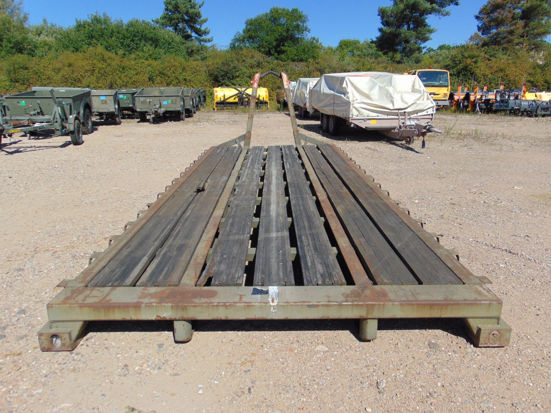 Marshall Engineering 20ft Flat Rack - Image 2 of 9