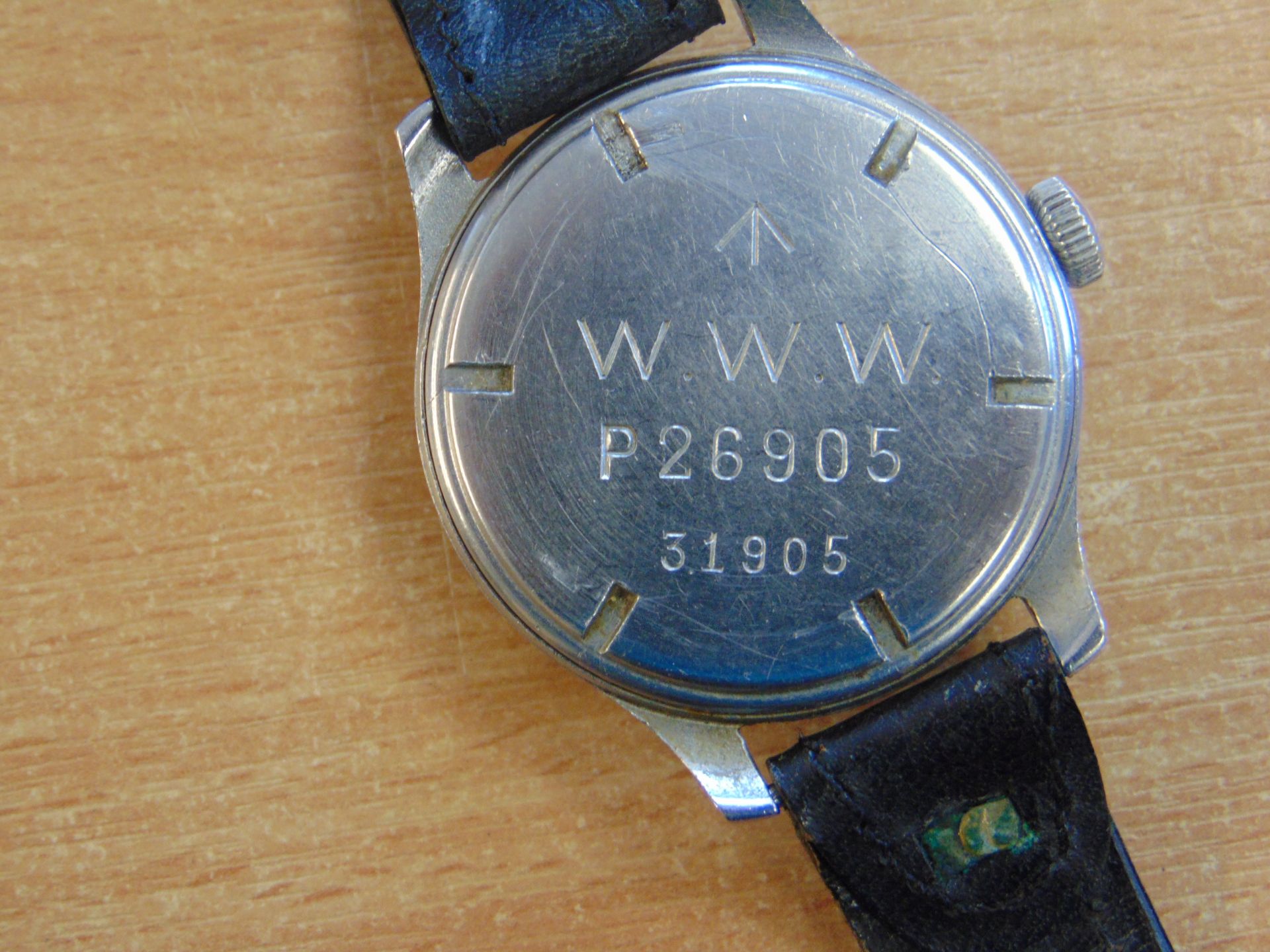 RARE CYMA P26905 WW2 BRITISH MILITARY SERVICE WATCH -ONE OF THE ICONIC DIRTY DOZEN WATCHES - Bild 4 aus 6