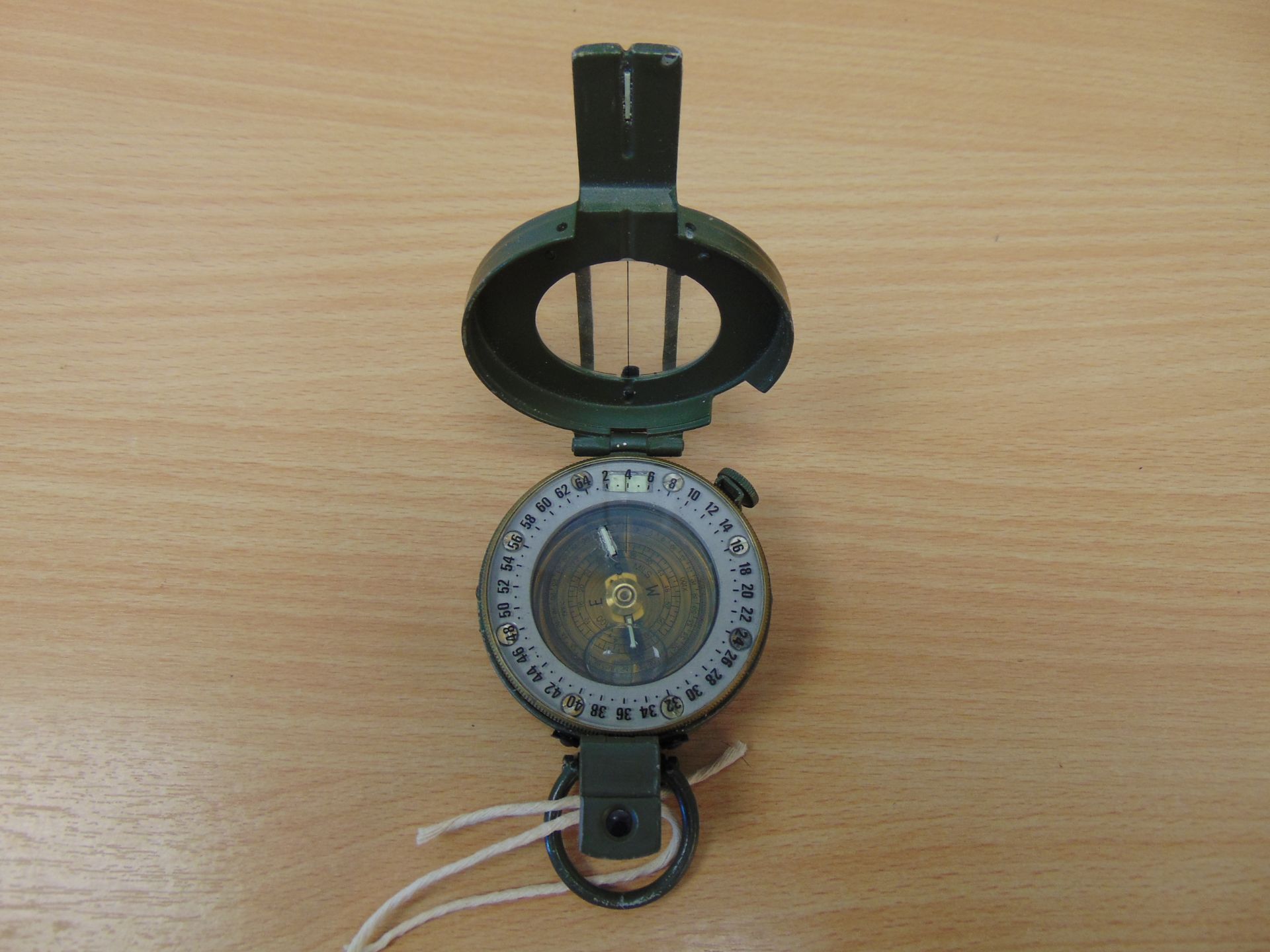 Stanley London British Army Prismatic Compass in mils, Nato marks - Image 3 of 4