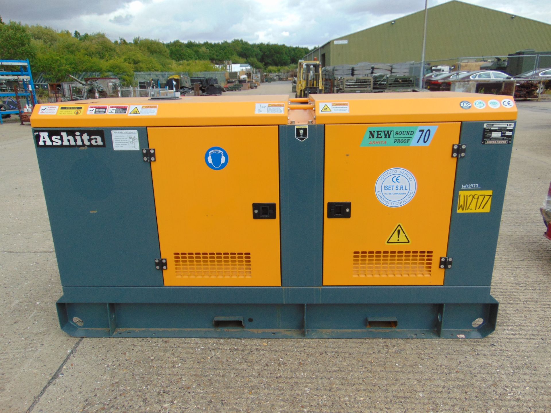 2022 UNISSUED 70 KVA 3 Phase Silent Diesel Generator Set