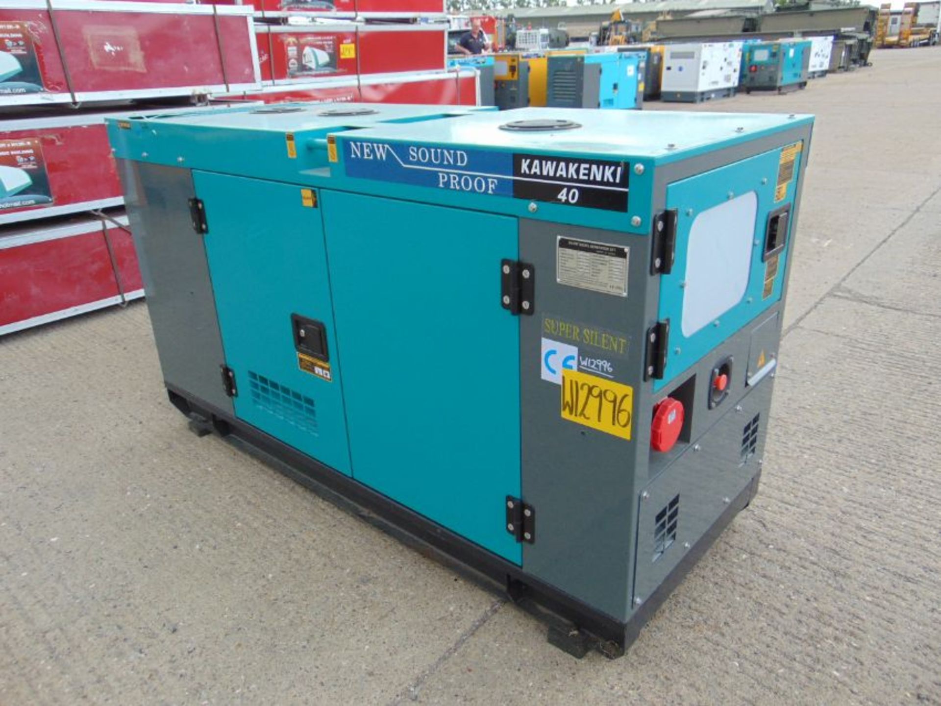 2022 UNISSUED 40 KVA 3 Phase Silent Diesel Generator Set - Image 4 of 17