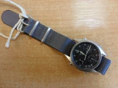 NICE SEIKO GEN I PILOTS CHRONO RAF HARRIER FORCE ISSUE NATO MARKS DATE 1988