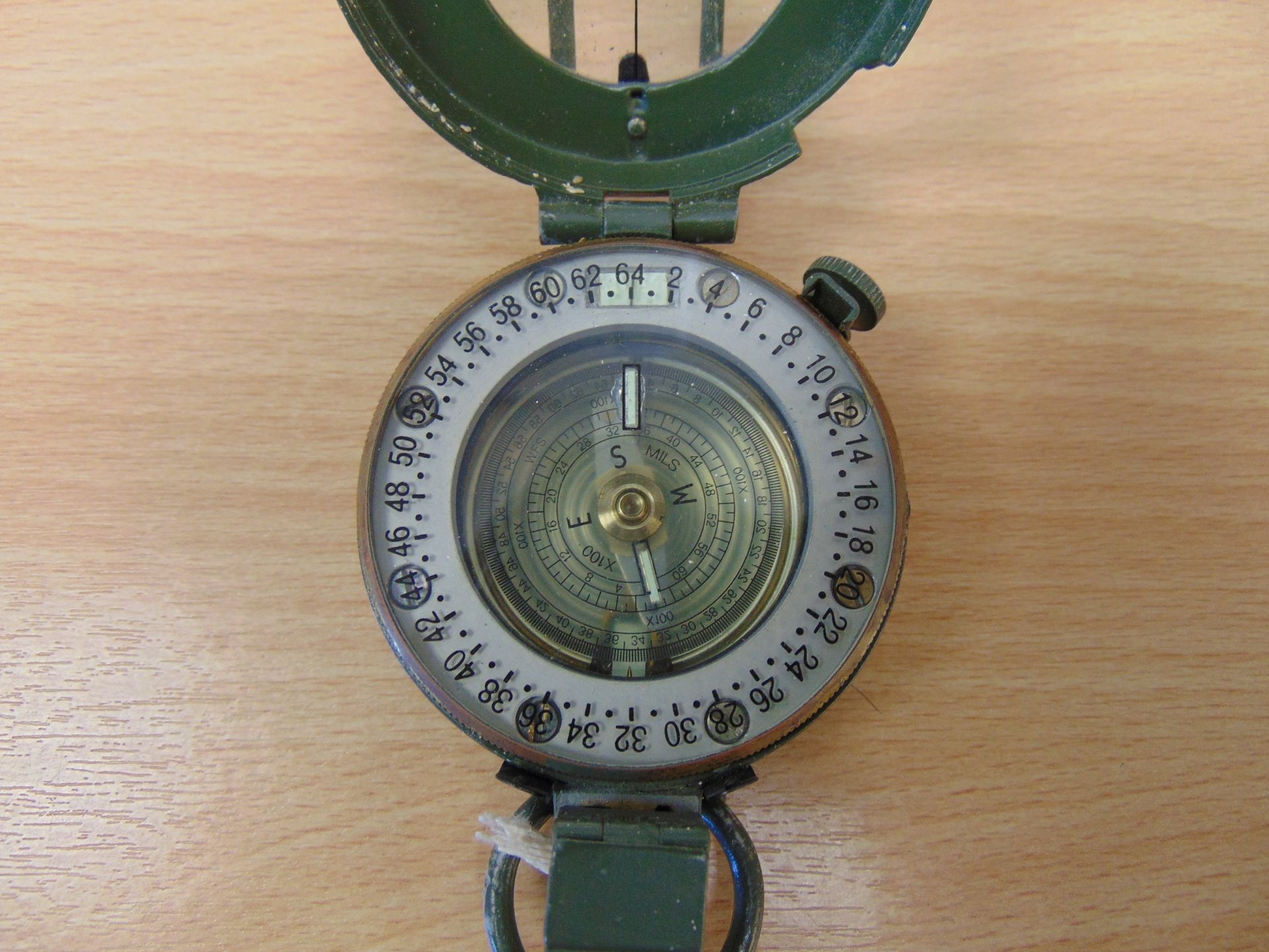 Stanley London British Army Prismatic Compass in Mils Nato Marks - Image 3 of 4