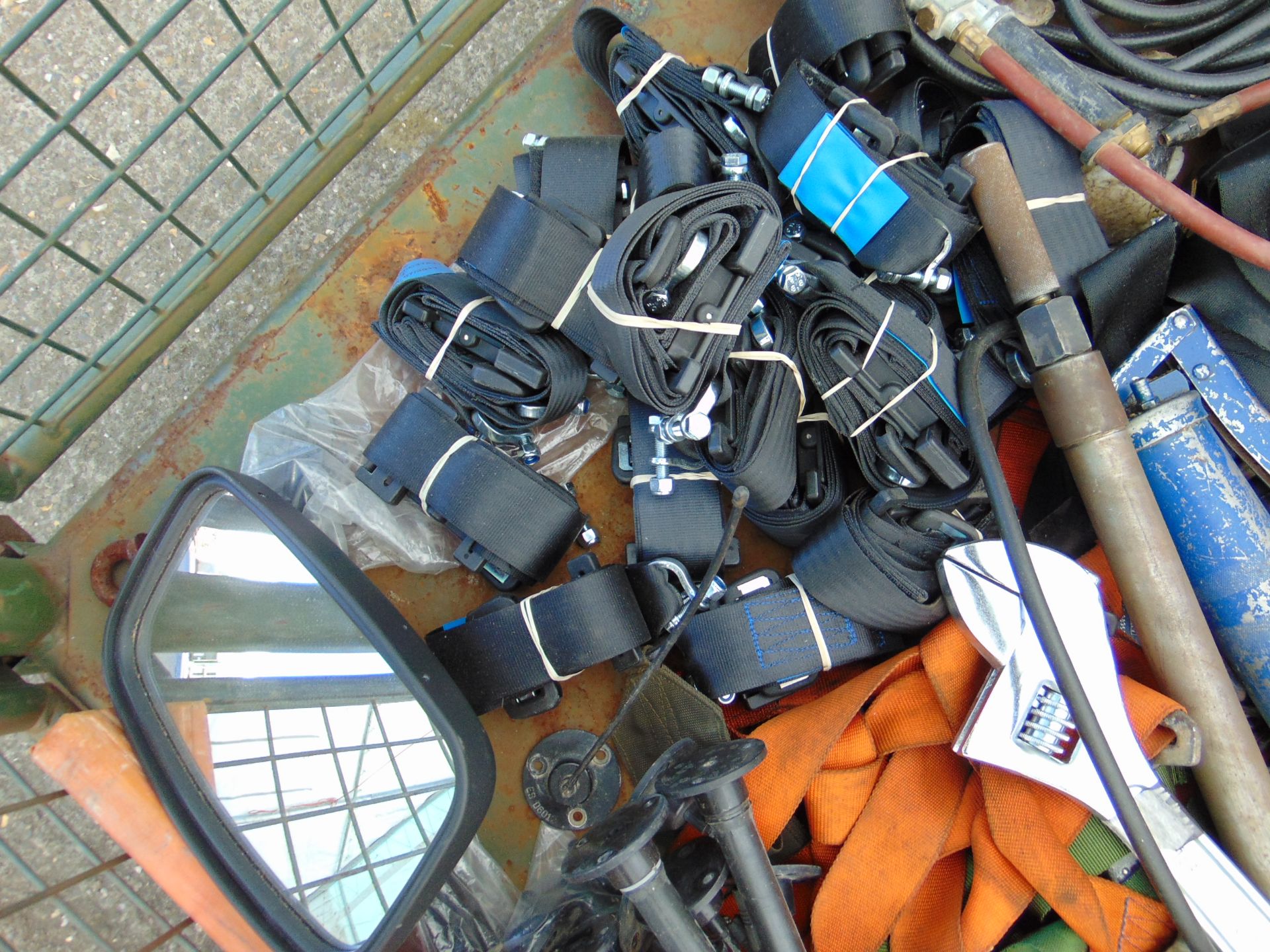 Antennas, Seat Belts, Tools, Pegs, AFV Spot Light etc - Image 2 of 7