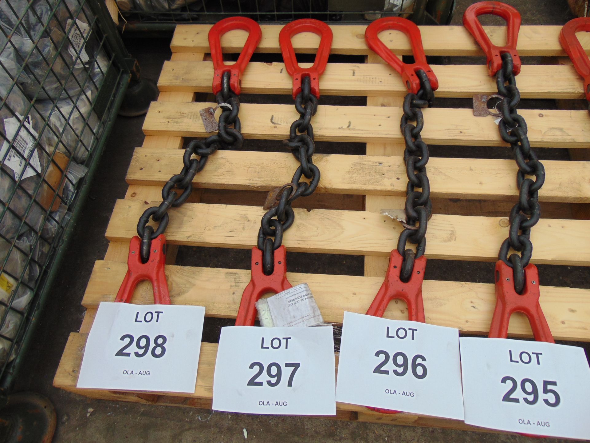 New Unused Kuplex 8 Tonne lifting chain from MoD