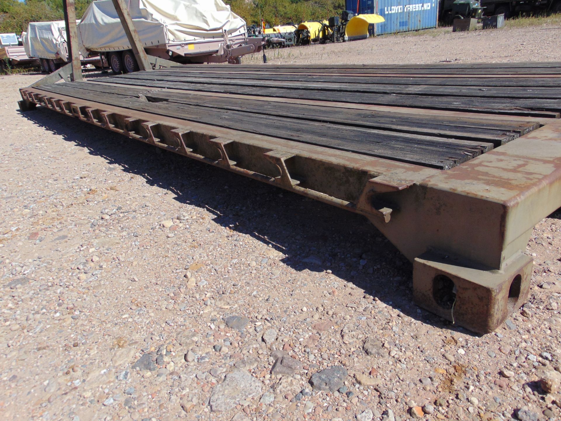 Marshall Engineering 20ft Flat Rack - Image 8 of 9