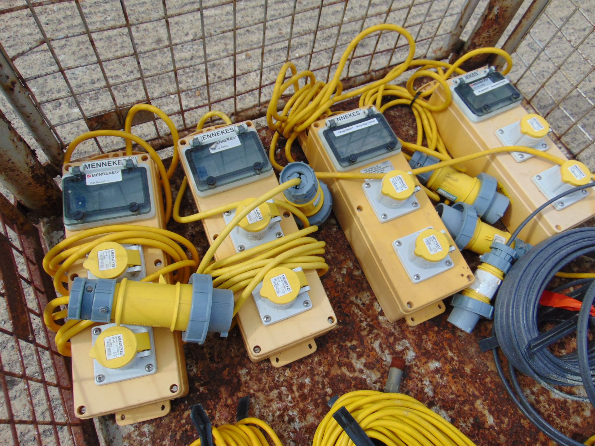 110V Cables & Mennekes 110V Distribution Units - Image 2 of 6