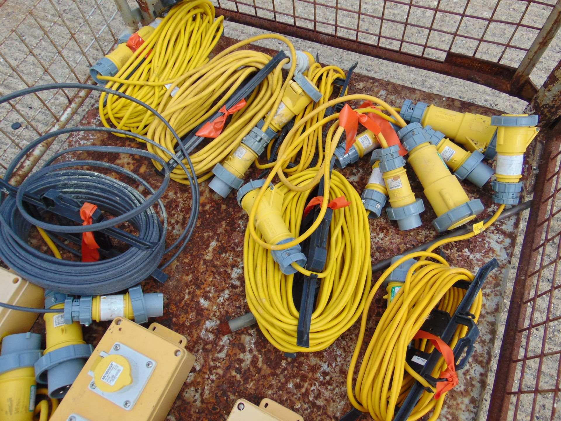110V Cables & Mennekes 110V Distribution Units - Image 4 of 6