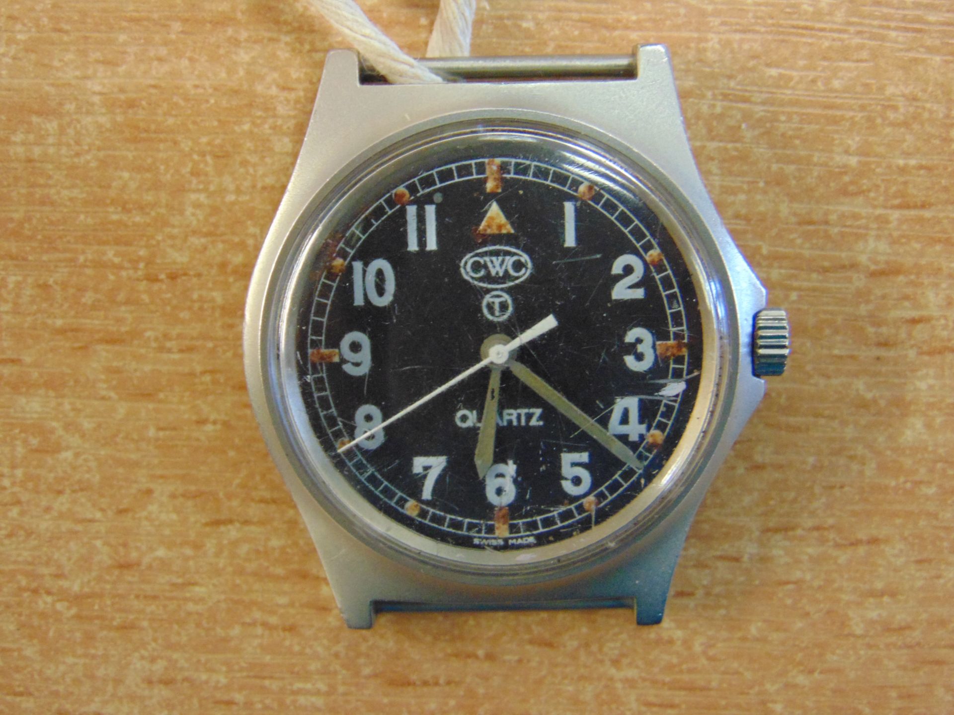 CWC 0552 NAVY/ ROYAL MARINES ISSUE SERVICE WATCH NATO MARKS DATE 1990- GULF WAR - Image 2 of 5