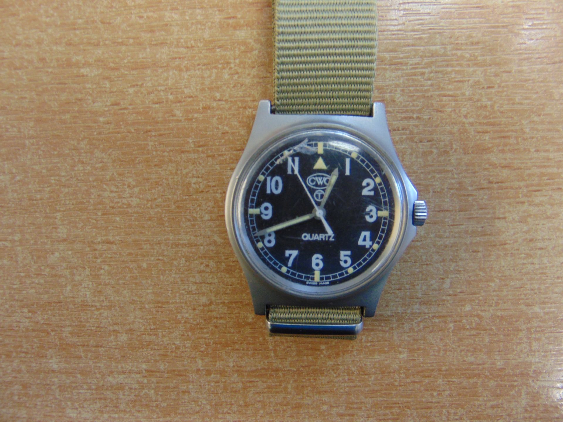 CWC W10 BRITISH ARMY SERVICE WATCH NATO MARKS DATE 1997 - Bild 2 aus 9