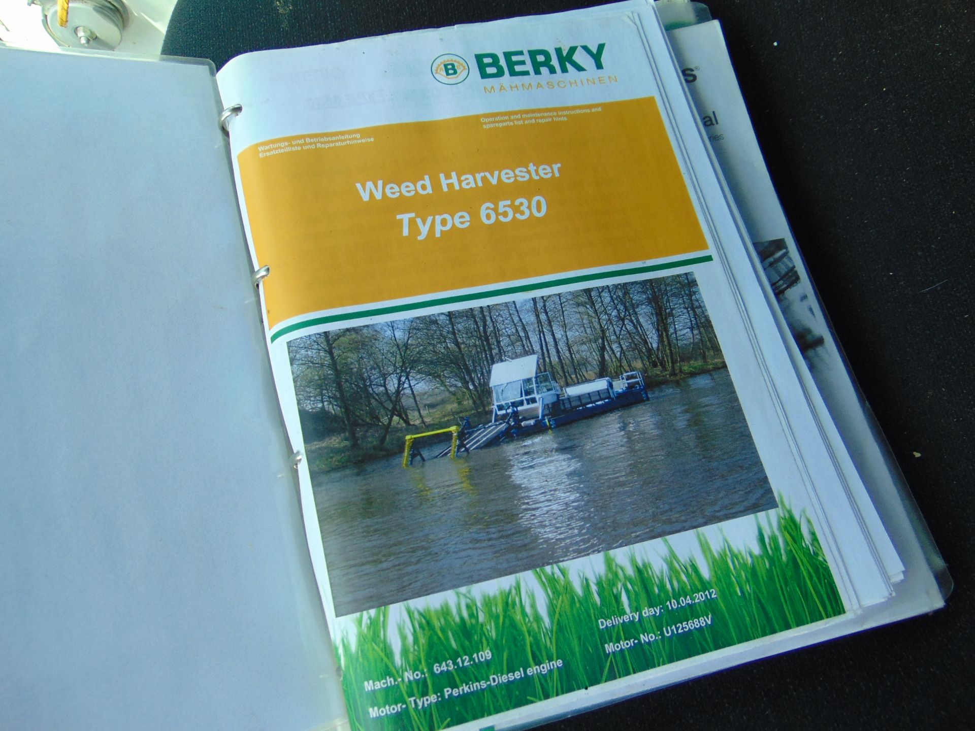 2012 Berky Type 6530 Aquatic Weed Harvester from the UK Environment Agency - Image 33 of 34