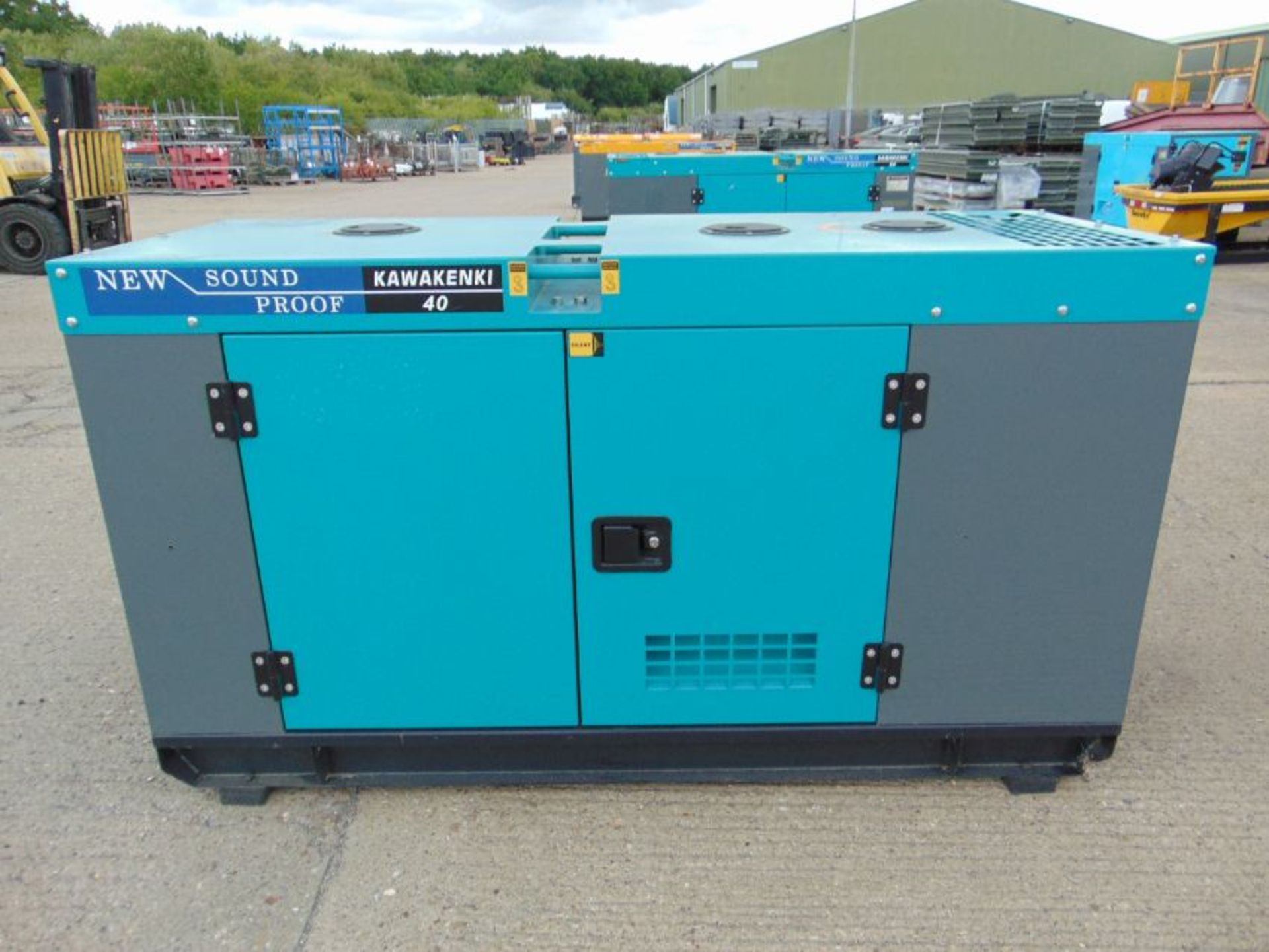 2022 UNISSUED 40 KVA 3 Phase Silent Diesel Generator Set