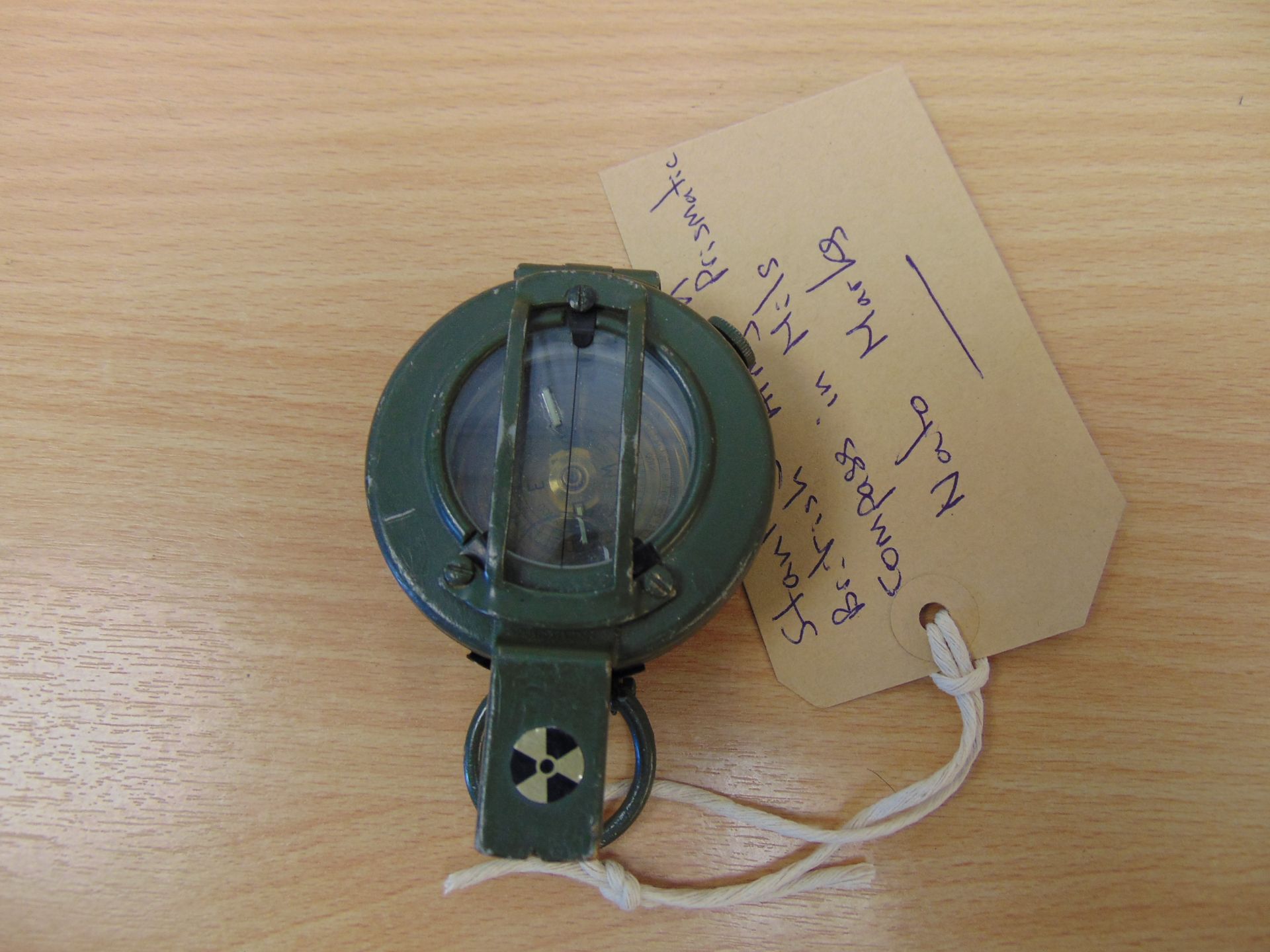 Stanley London British Army Prismatic Compass in mils, Nato marks - Image 4 of 4