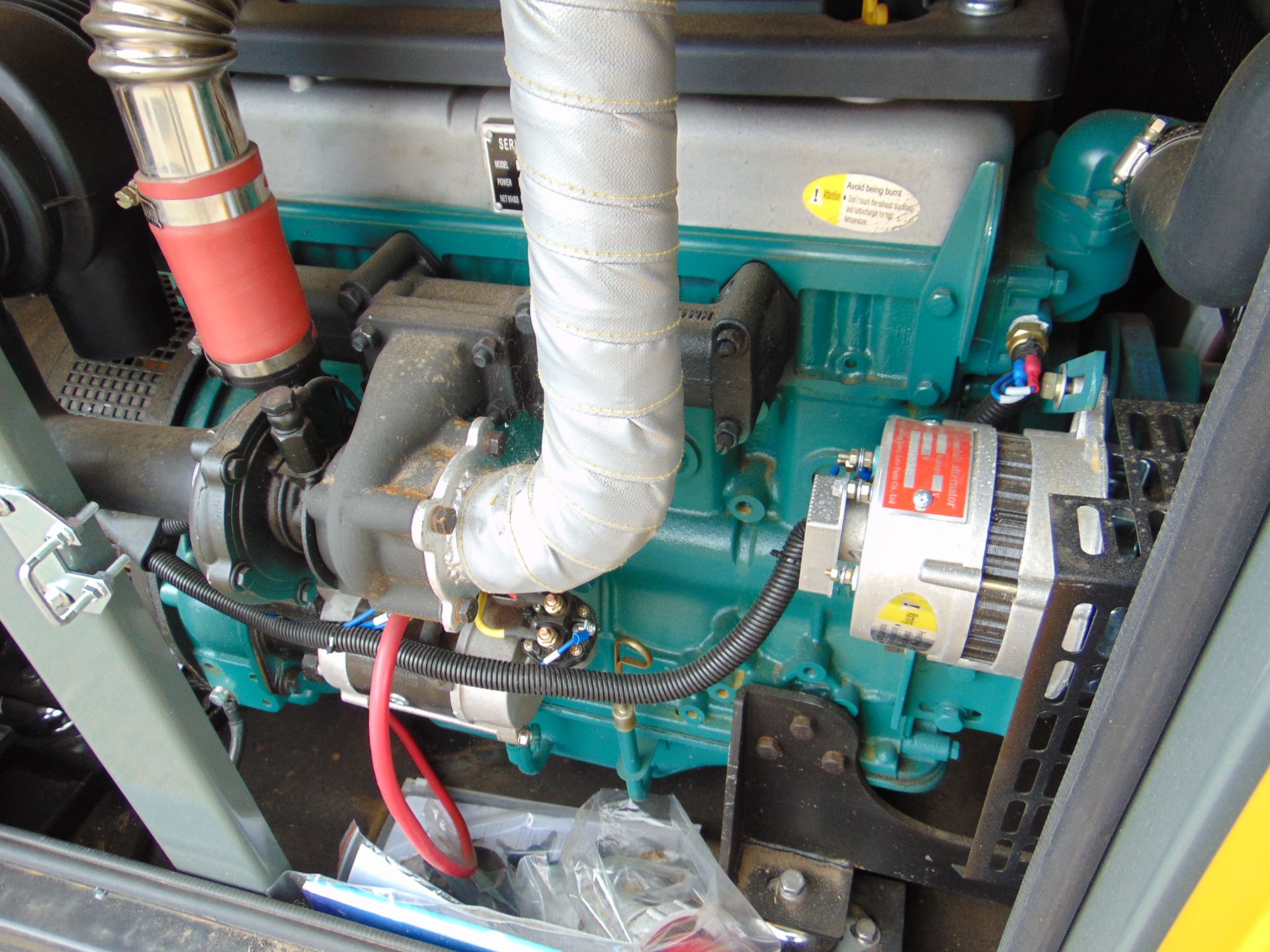 2022 UNISSUED 60 KVA 3 Phase Silent Diesel Generator Set - Image 11 of 17