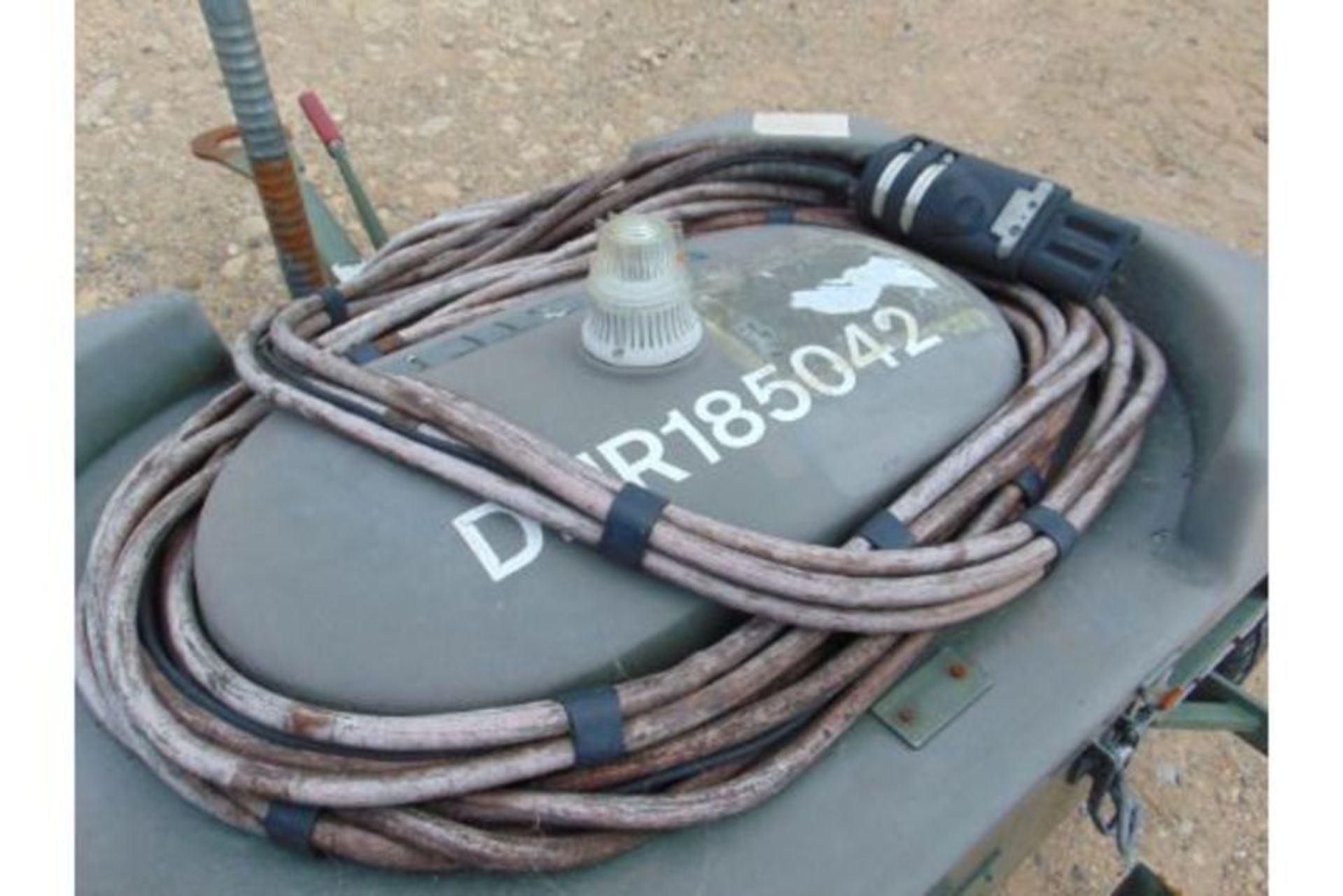 Battery Electrical Starter Trolley c/w Batteries and Cables - Image 5 of 6