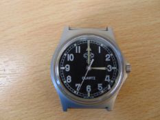 New and Unissued CWC W10 British Army service watch Nato marks Low s/n 267, Dated 2004