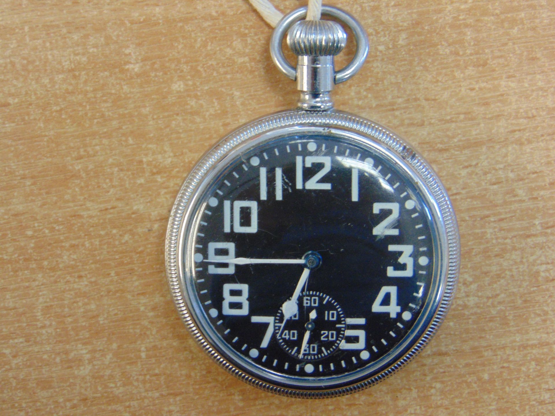 WALTHAM NON LUMINOUS 0552 ROYAL NAVY DECK WATCH ISSUED ONLY TO NUCLEAR SUBMARINE CREW SN. 9073 - Image 2 of 9