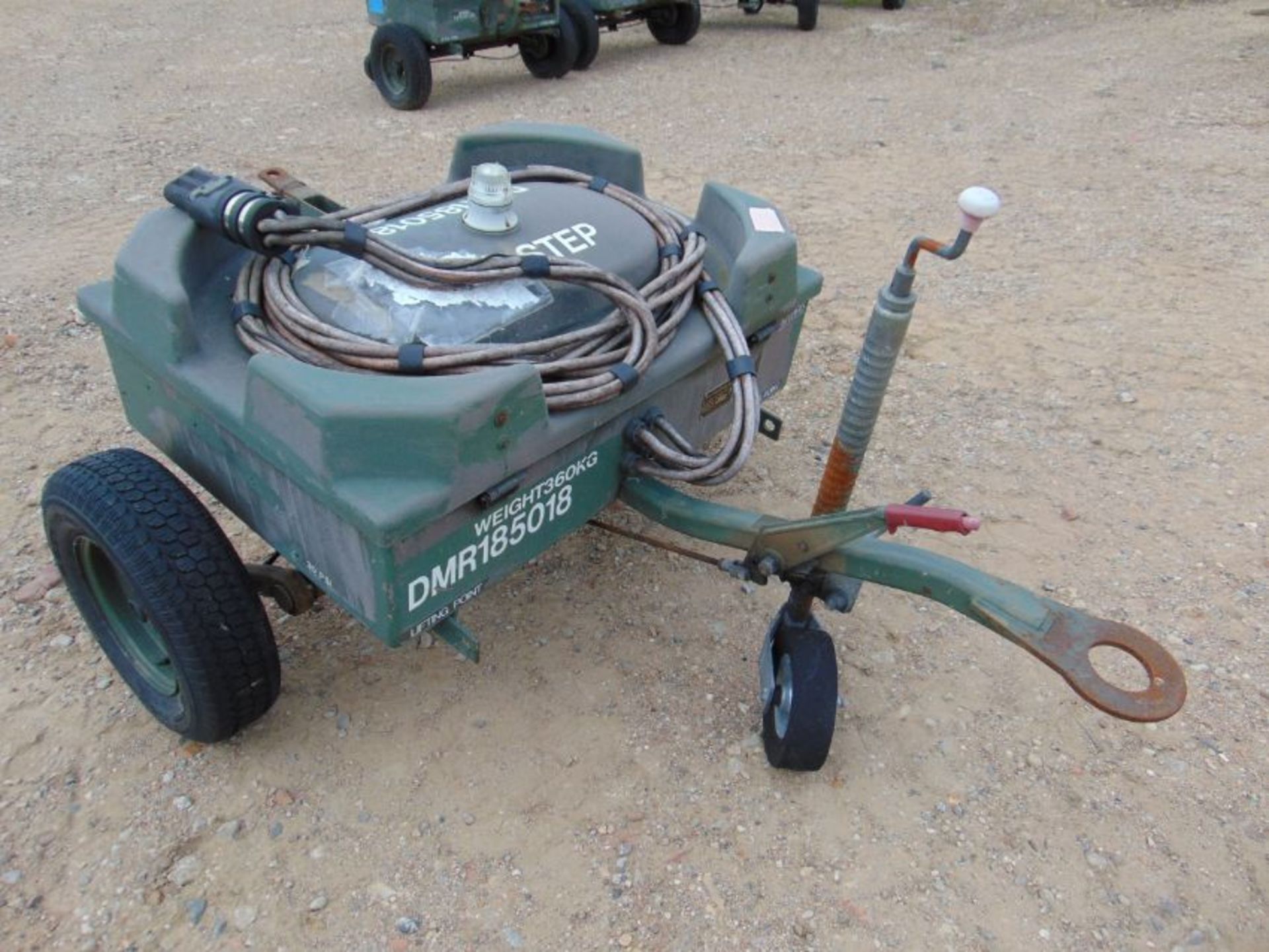 Battery Electrical Starter Trolley c/w Batteries and Cables