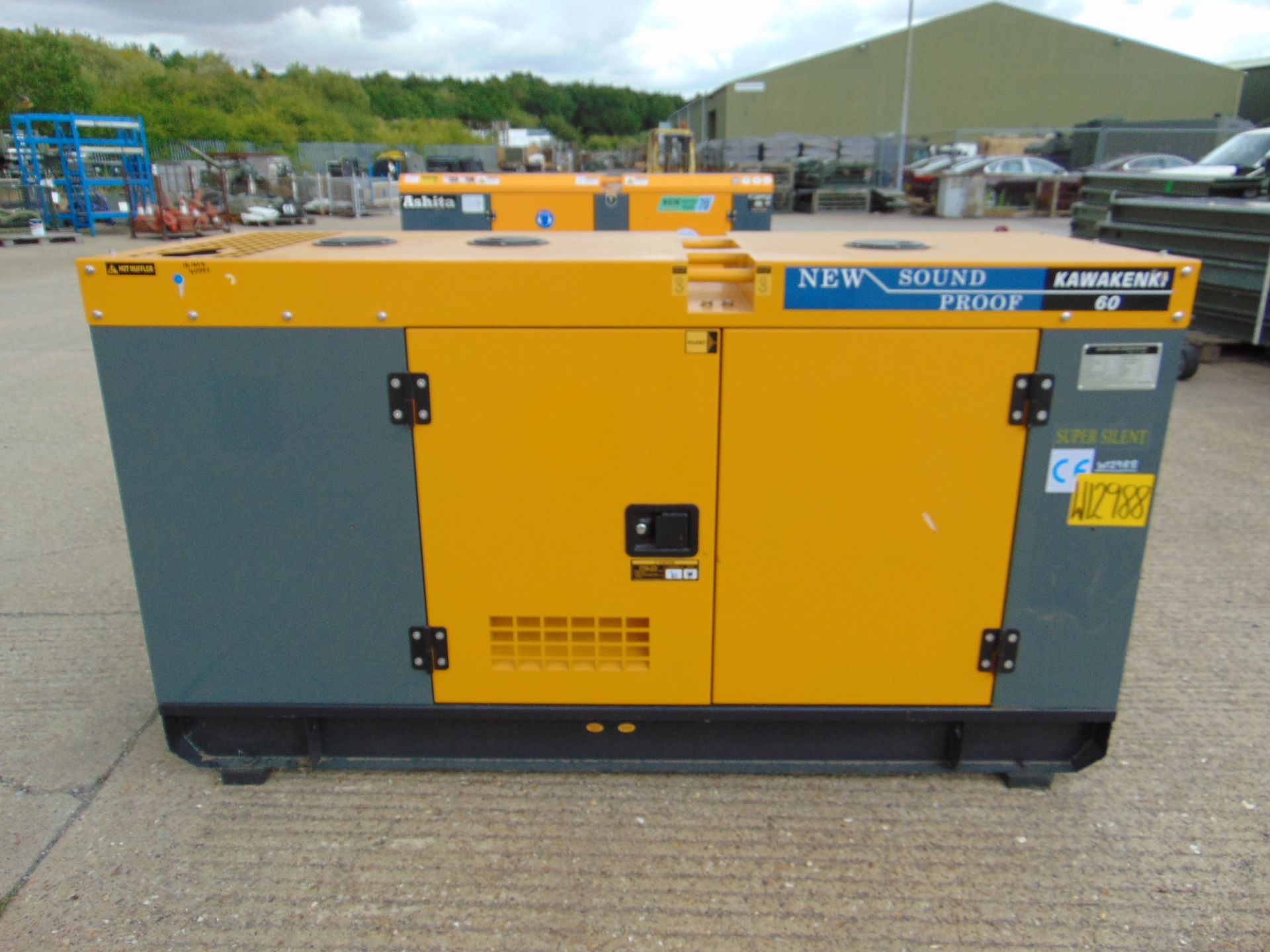 2022 UNISSUED 60 KVA 3 Phase Silent Diesel Generator Set