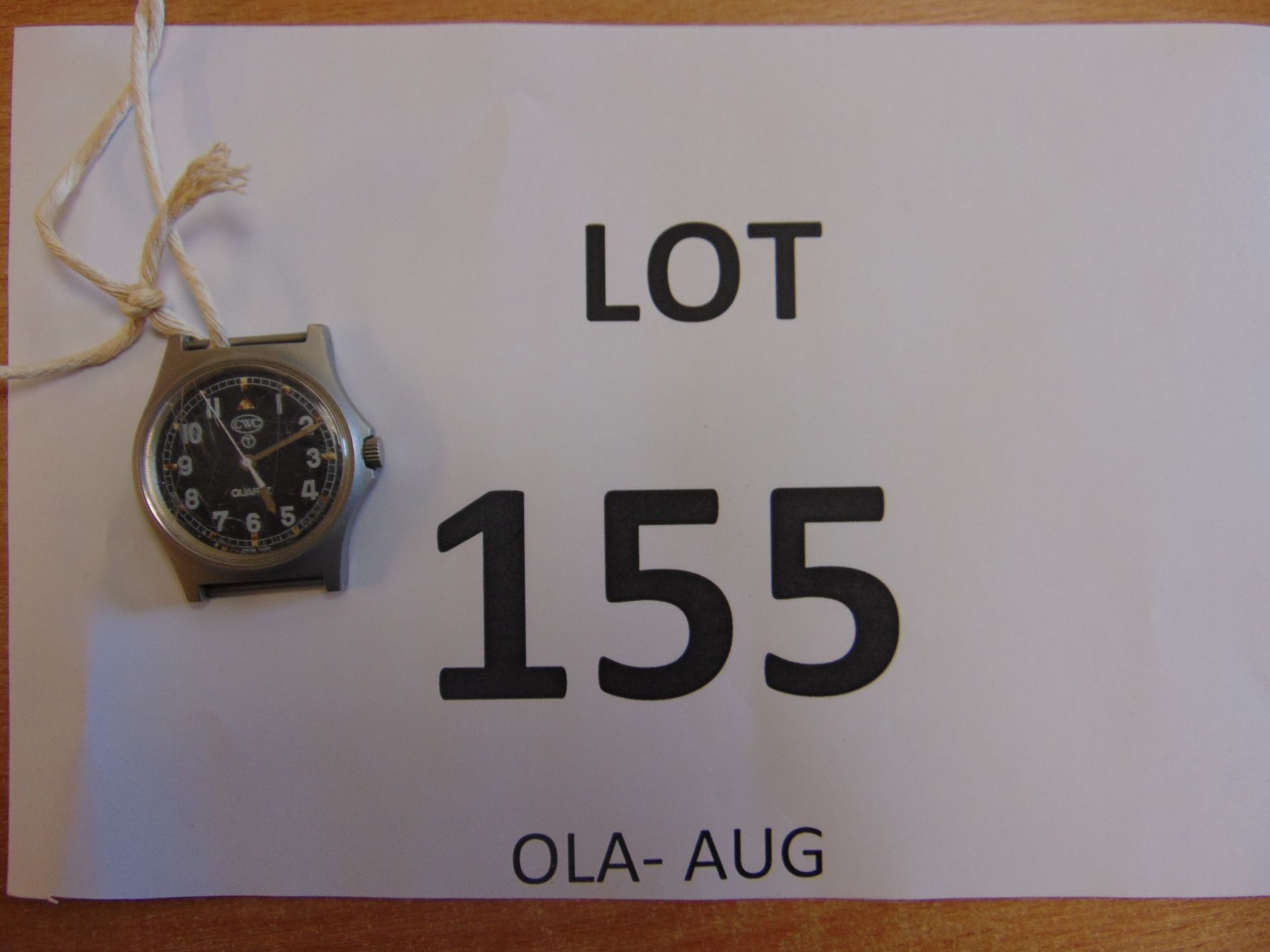 CWC 0552 NAVY/ROYAL MARINES ISSUE SERVICE WATCH NATO MARKS DATE 1990 - GULF WAR - Image 3 of 6