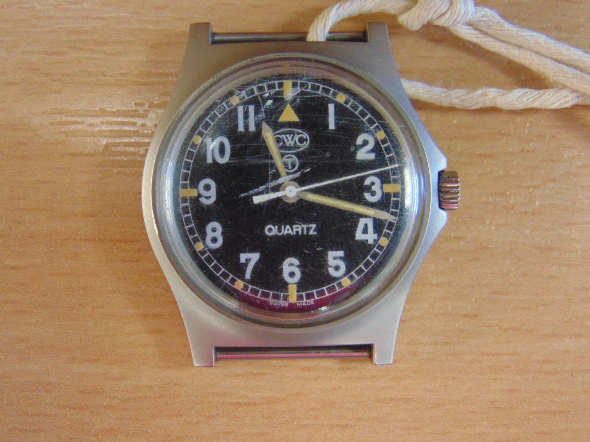 CWC W10 BRITISH ARMY SERVICE WATCH NATO MARKS DATE 2006 WATER RESISTANT TO 5ATM - Bild 2 aus 6