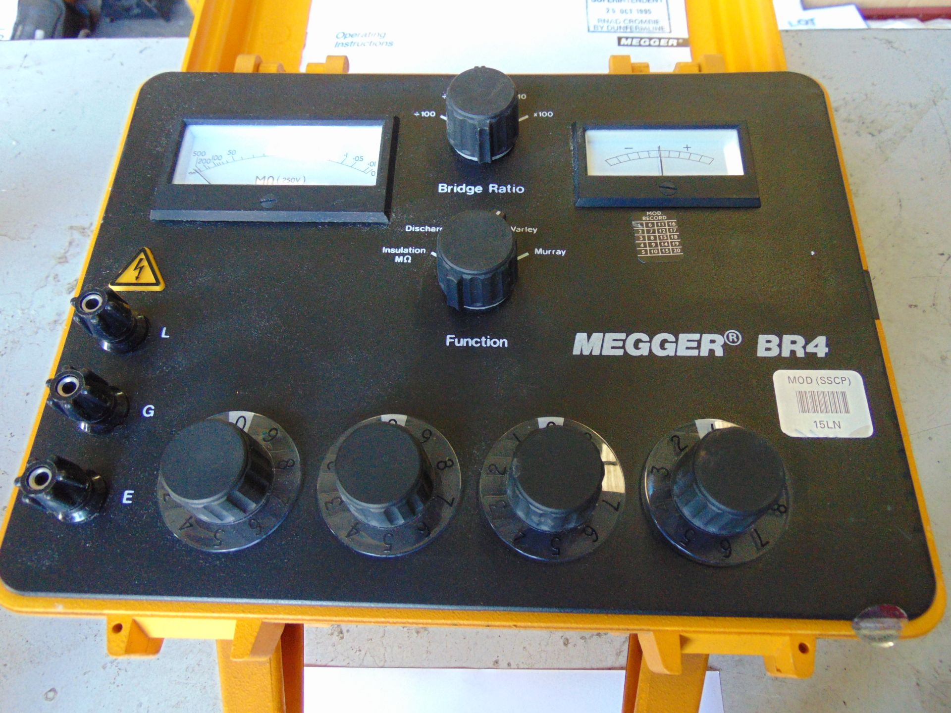 Megger BRI Insulation Test set as shown - Image 4 of 4