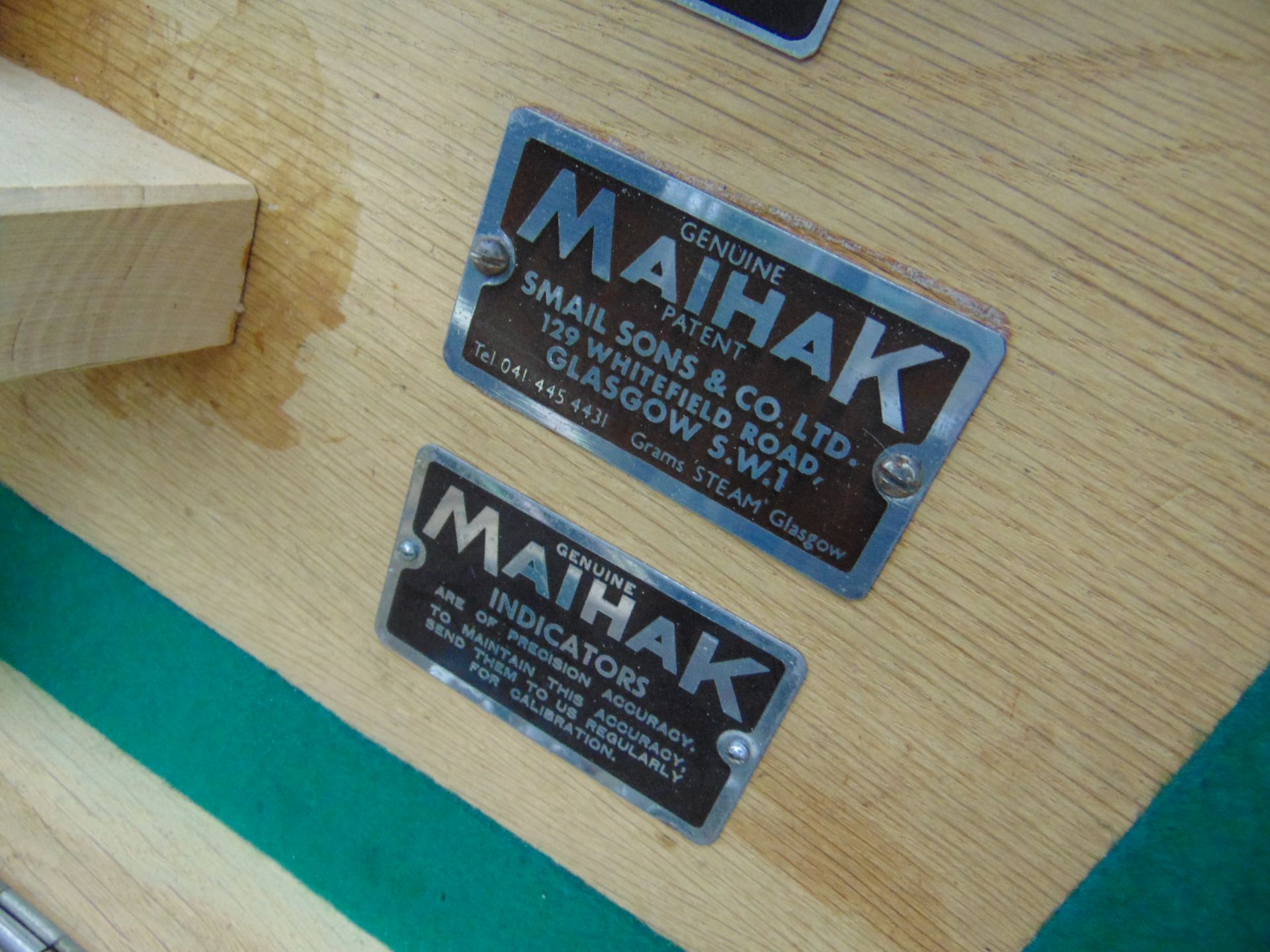 Maihak Tools, Relays, Control Boxes, Tool Box etc - Image 4 of 9