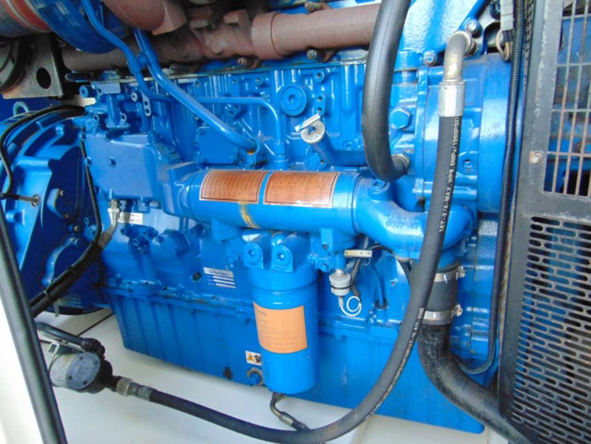 FG Wilson P500P2 500 KVA Silent Perkins Diesel Generator ONLY 1406 Hours From UK Govt Dept - Image 7 of 24