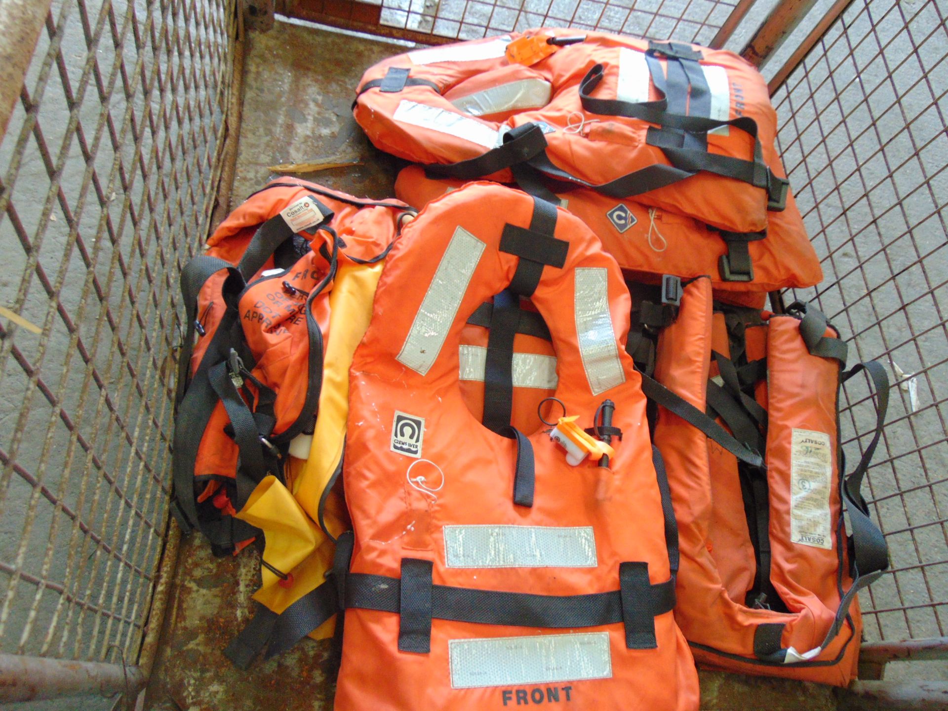 8 x Crew Saver Life Jackets as shown - Image 3 of 4