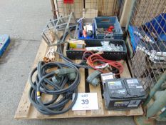 Tools, Jump Leads, Battery, Can holder etc
